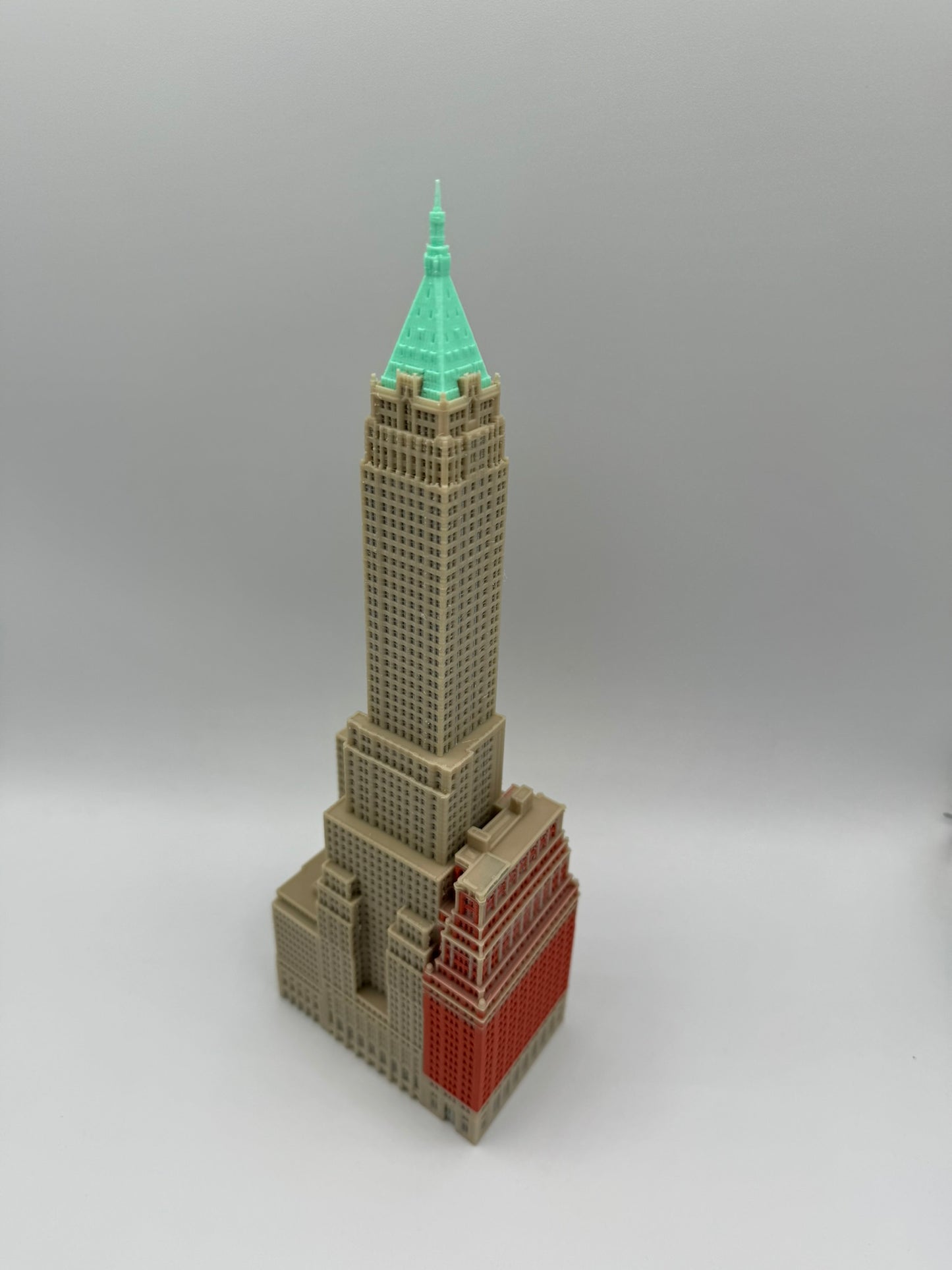 40 Wall Street Model- 3D Printed Full Color