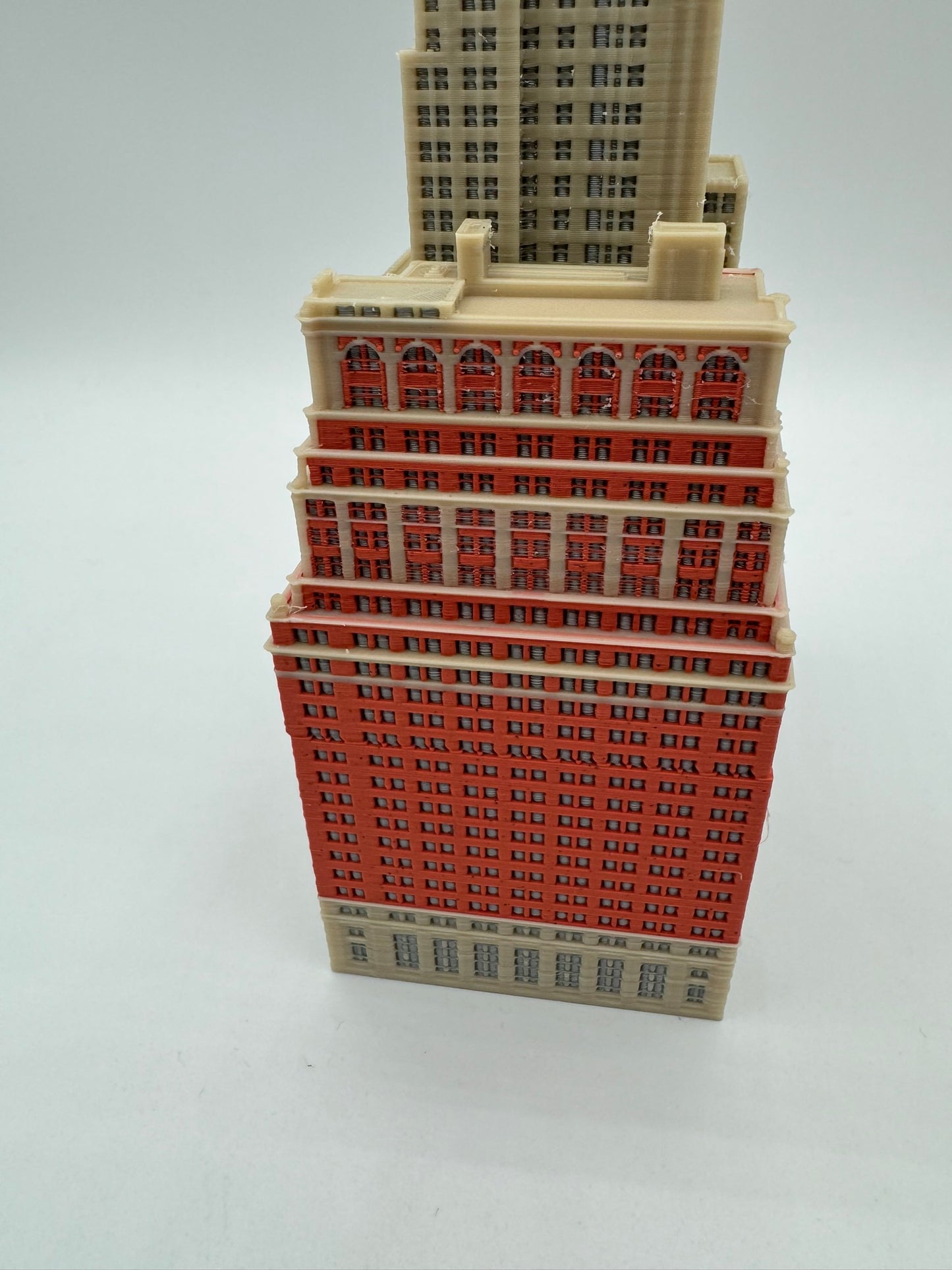 40 Wall Street Model- 3D Printed Full Color