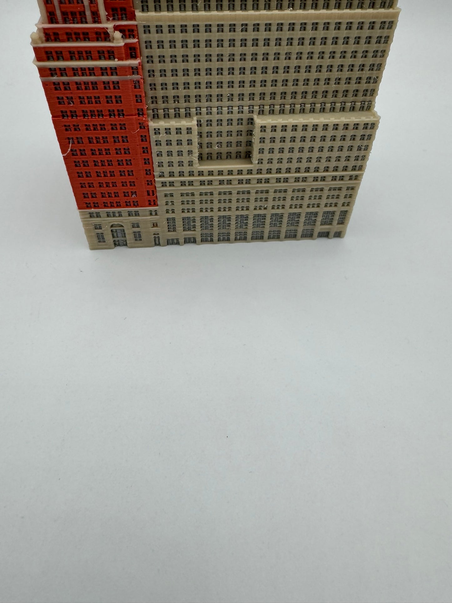40 Wall Street Model- 3D Printed Full Color