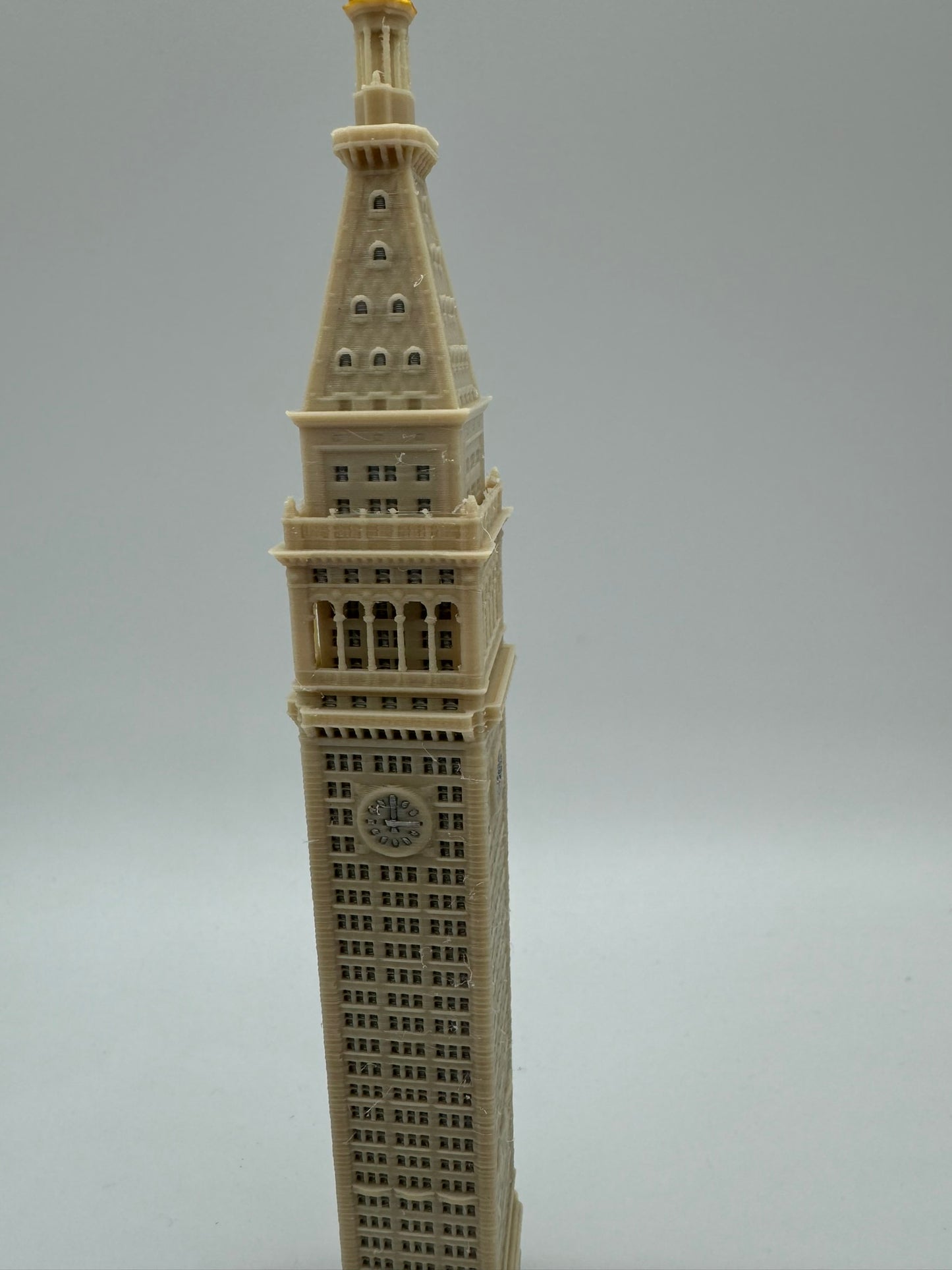 Metropolitan Life Tower Model- 3D Printed Full Color