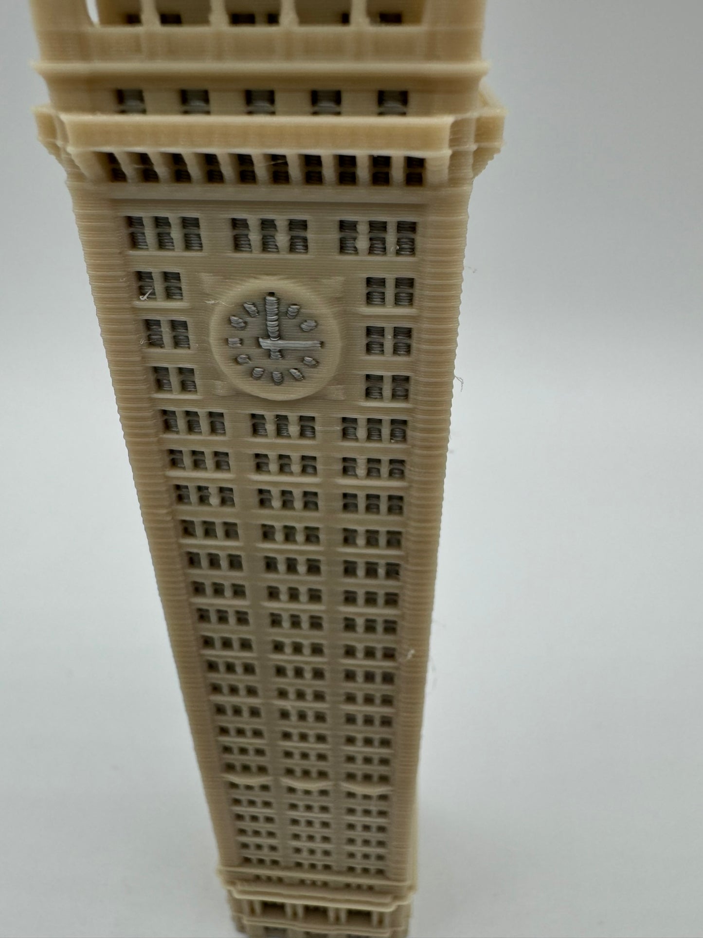 Metropolitan Life Tower Model- 3D Printed Full Color