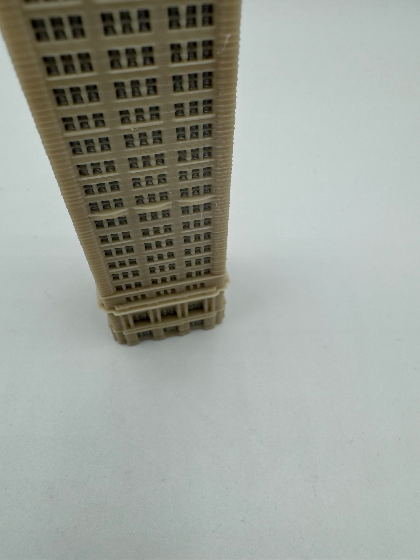 Metropolitan Life Tower Model- 3D Printed Full Color