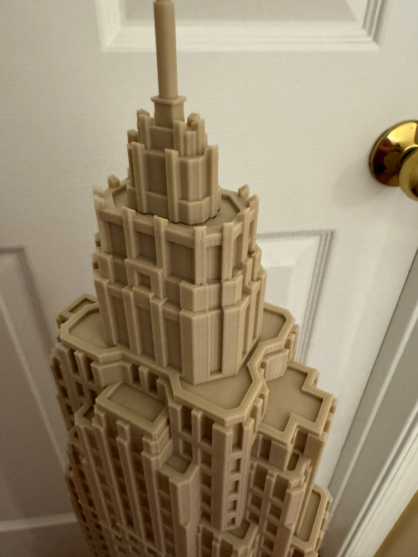 Extra Large American International Building Model- 3D Printed