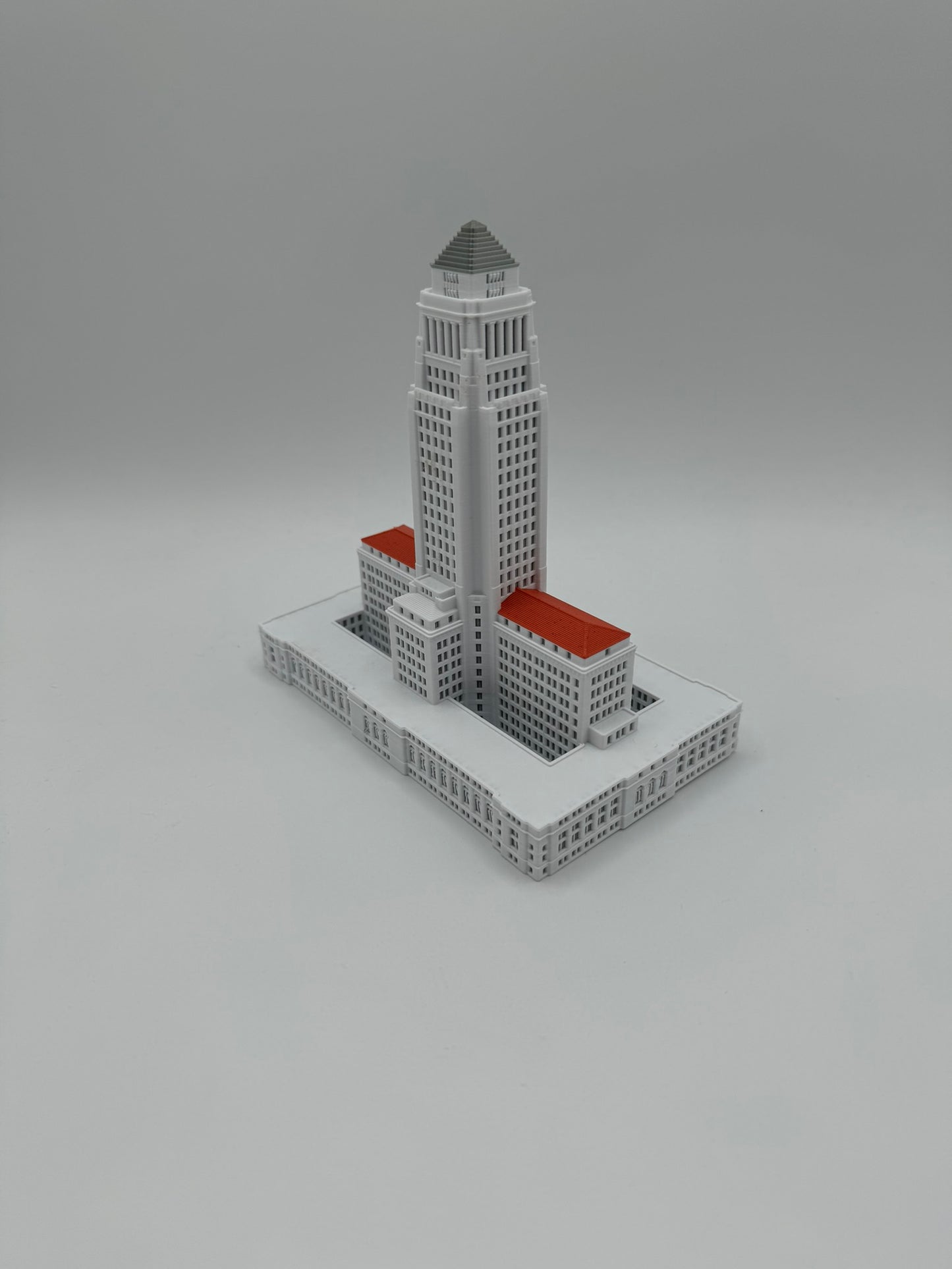LA City Hall Model- 3D Printed Full Color