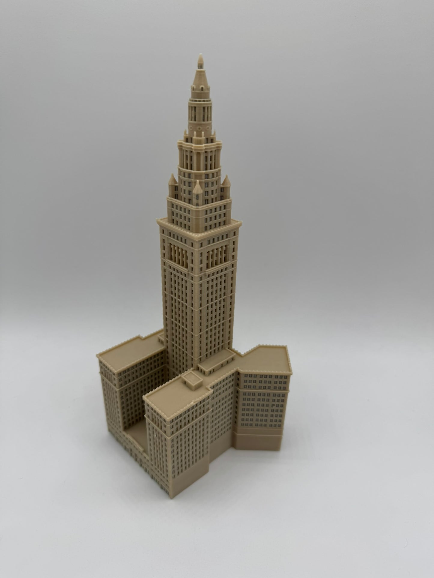 Cleveland Terminal Tower Model- 3D Printed Full Color
