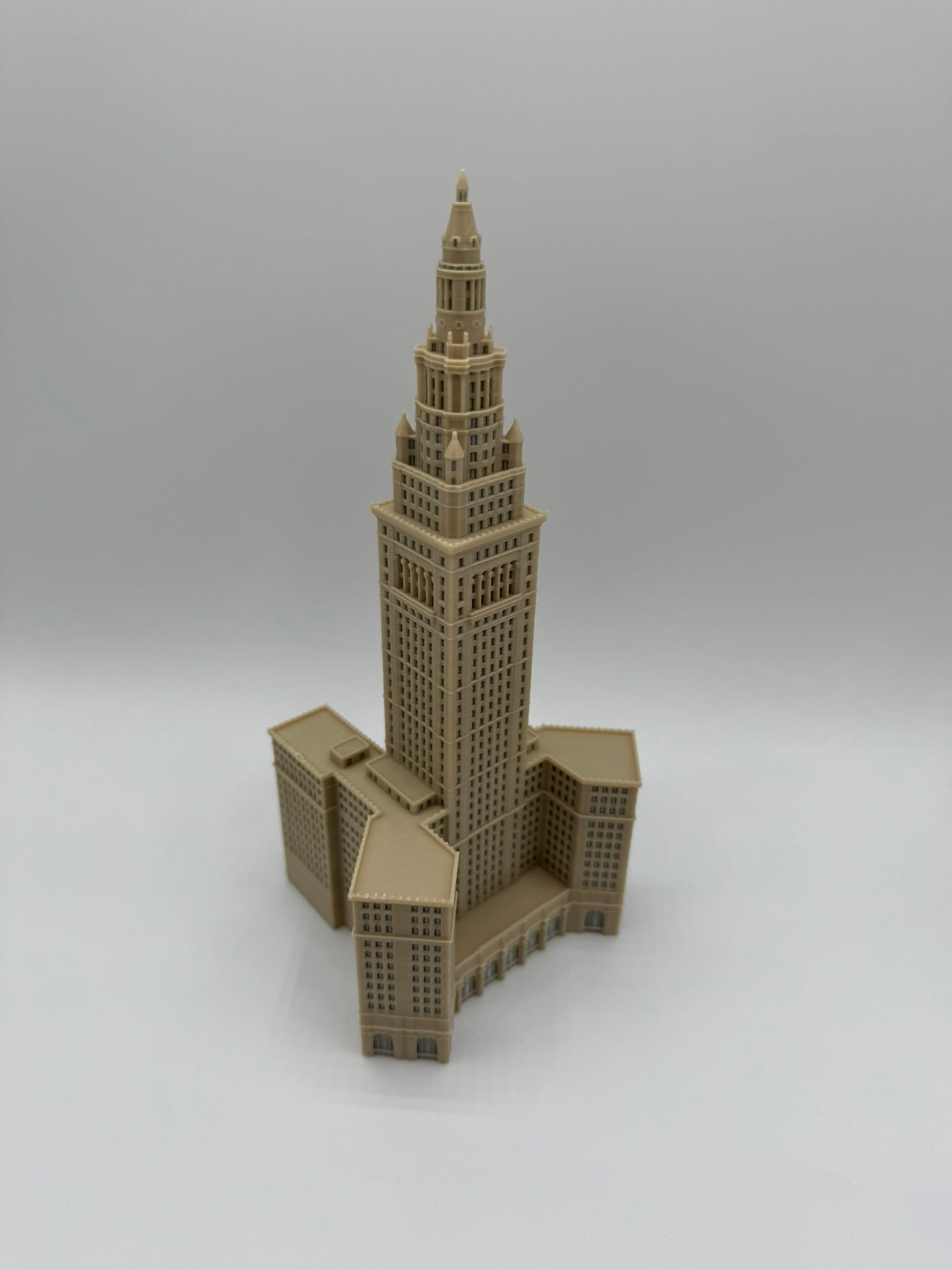Cleveland Terminal Tower Model- 3D Printed Full Color