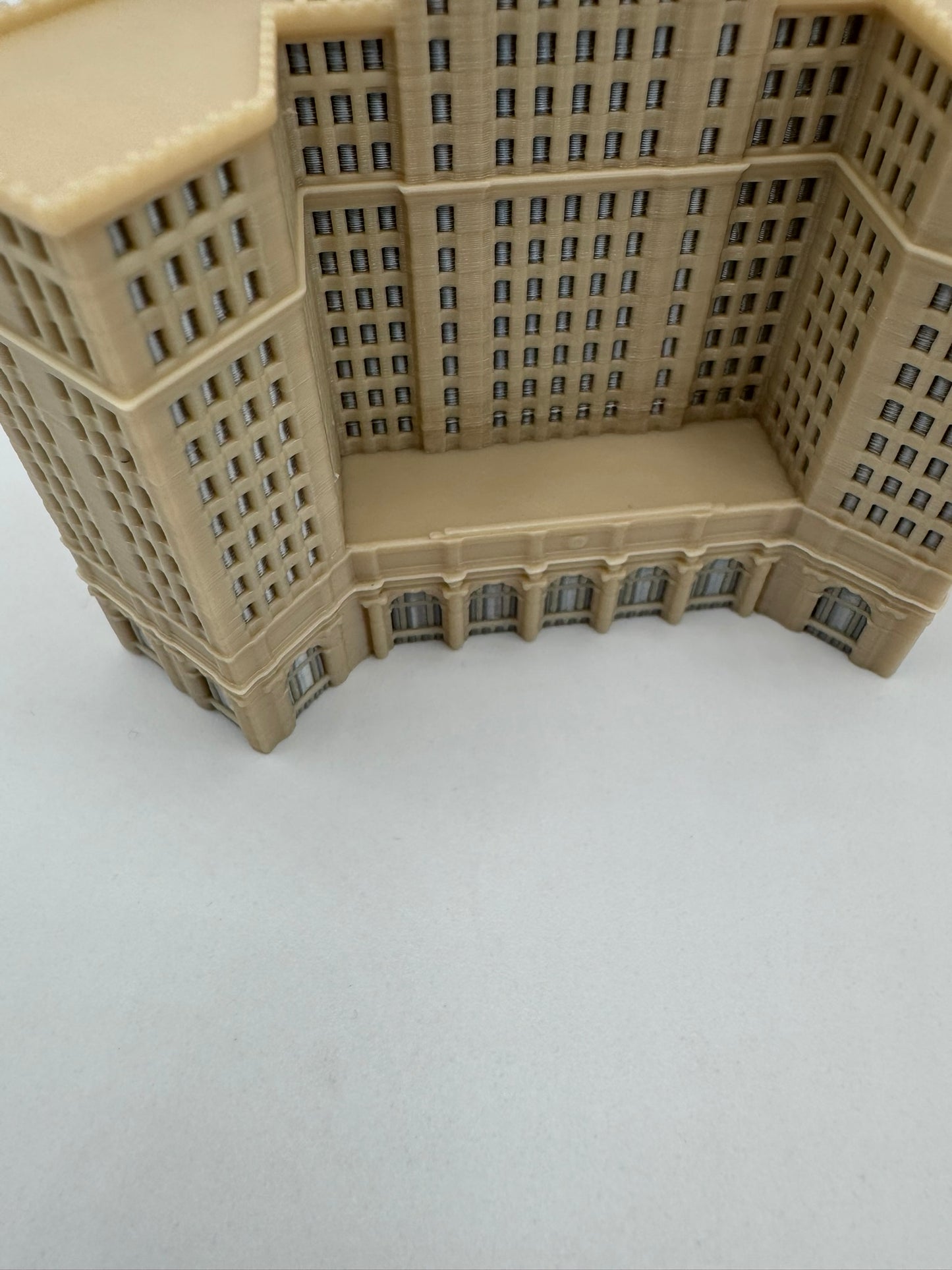 Cleveland Terminal Tower Model- 3D Printed Full Color