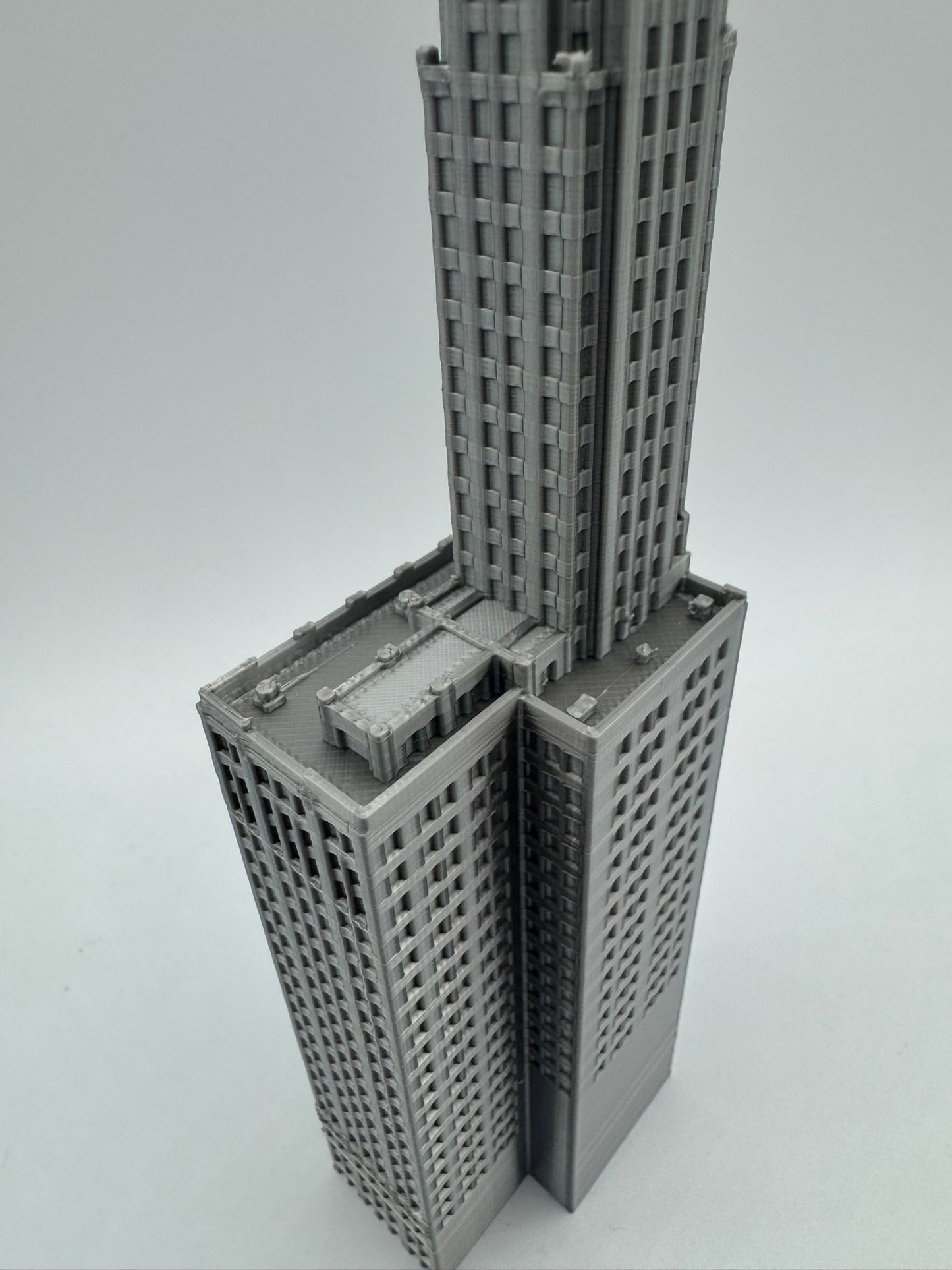 Carbide and Carbon Building Model- 3D Printed
