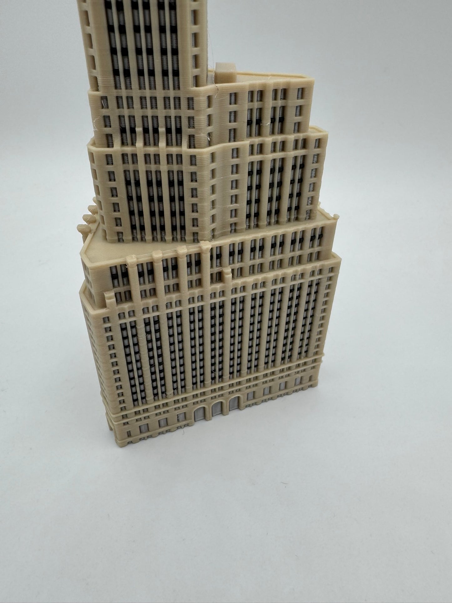 20 Exchange Place Model- 3D Printed Full Color