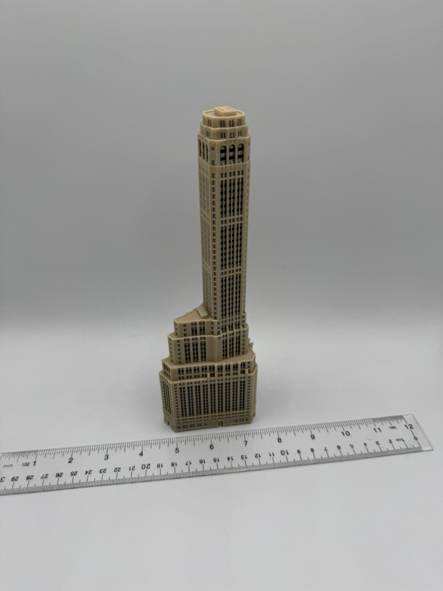 20 Exchange Place Model- 3D Printed Full Color