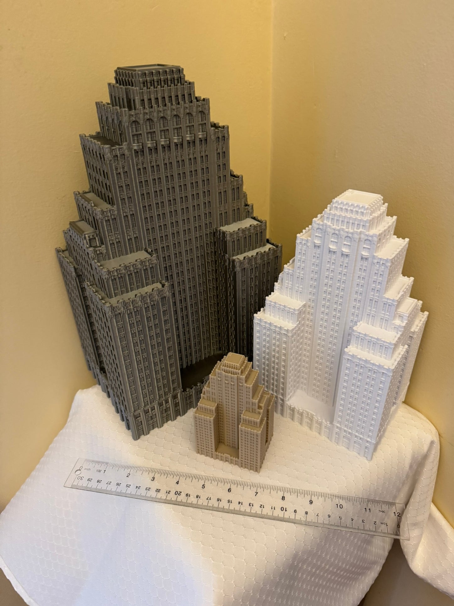 Chase Park Plaza Hotel Model- 3D Printed