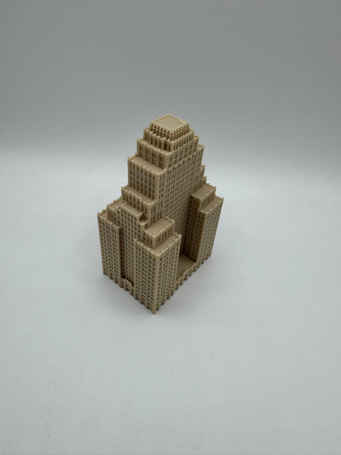 Chase Park Plaza Hotel Model- 3D Printed