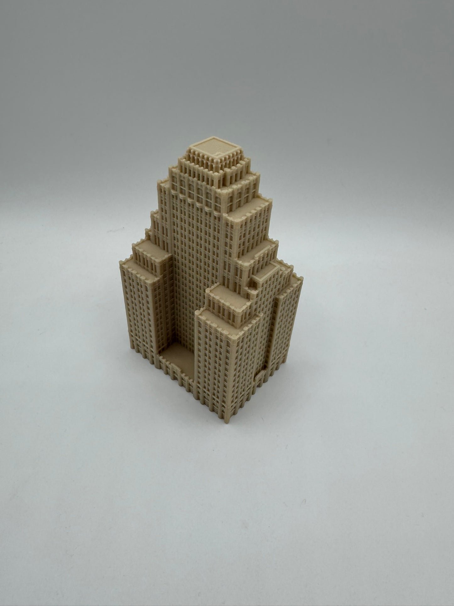 Chase Park Plaza Hotel Model- 3D Printed