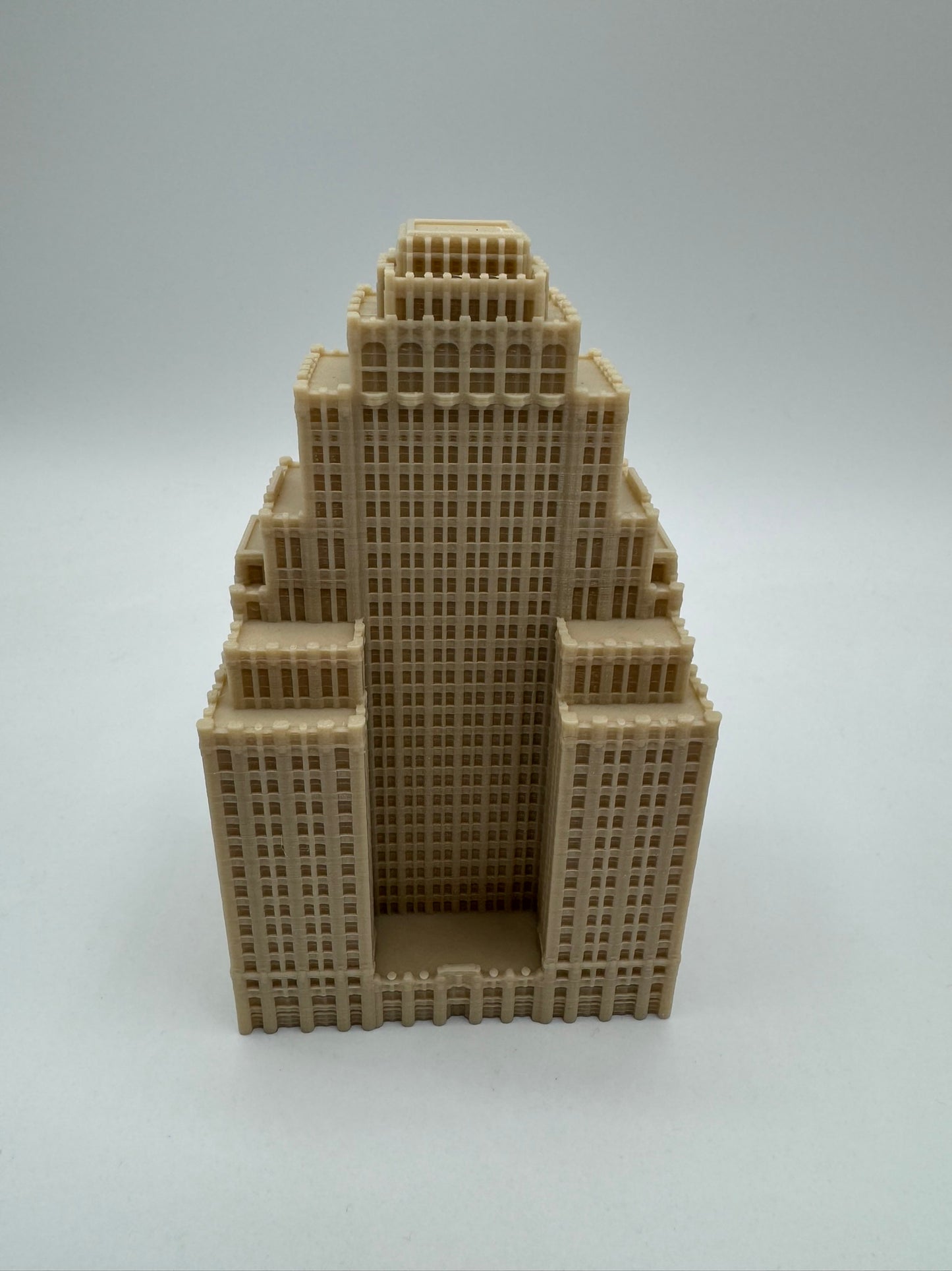 Chase Park Plaza Hotel Model- 3D Printed
