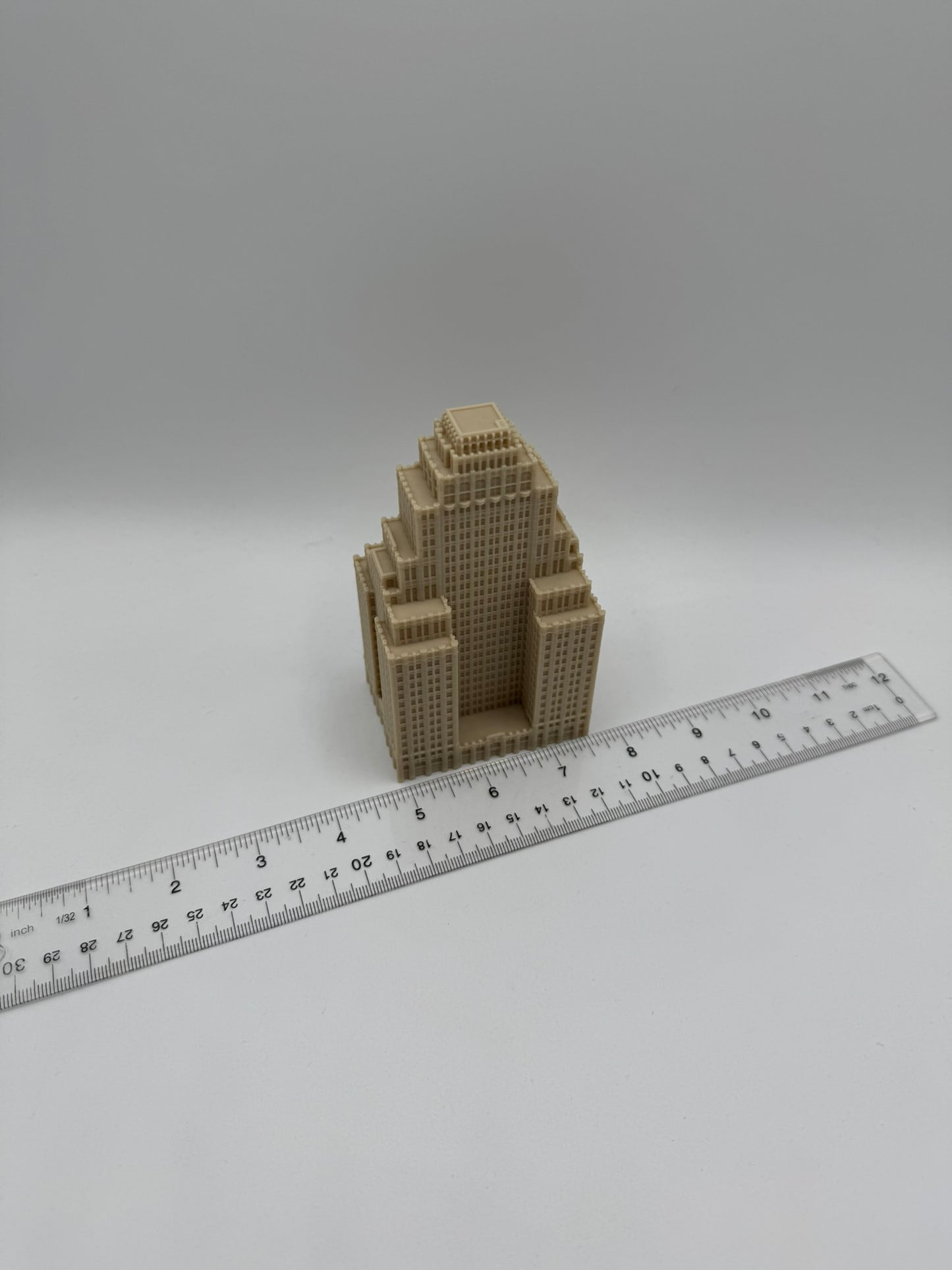 Chase Park Plaza Hotel Model- 3D Printed