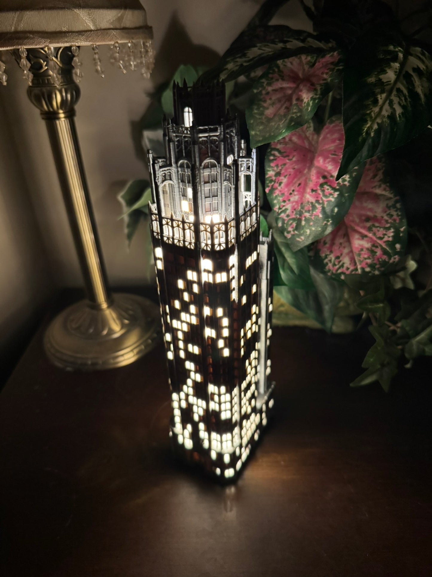 Tribune Tower Light Up Model- 3D Printed