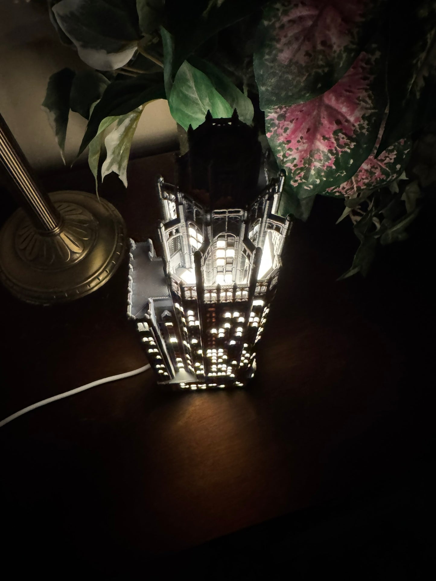 Tribune Tower Light Up Model- 3D Printed