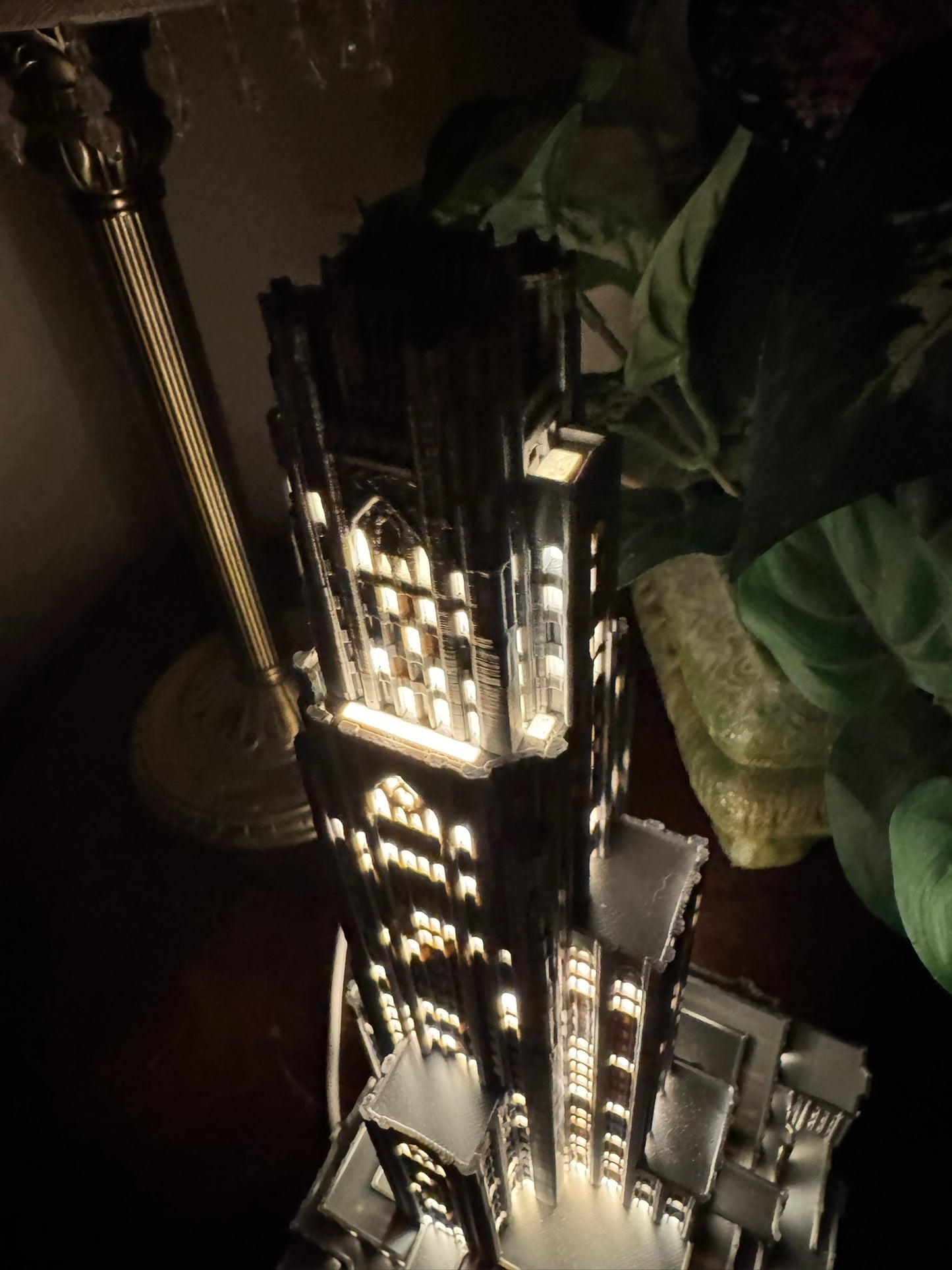 Cathedral of Learning Light Up Model- 3D Printed