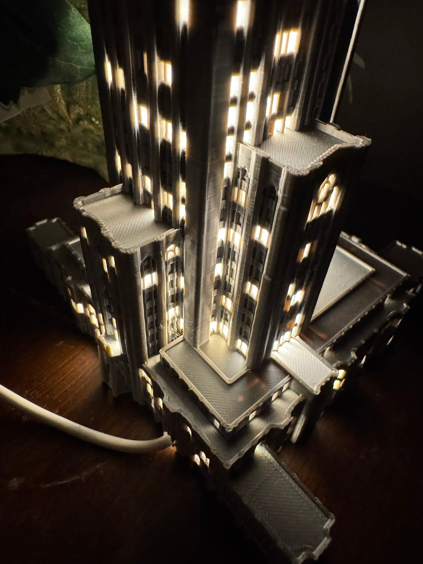 Cathedral of Learning Light Up Model- 3D Printed