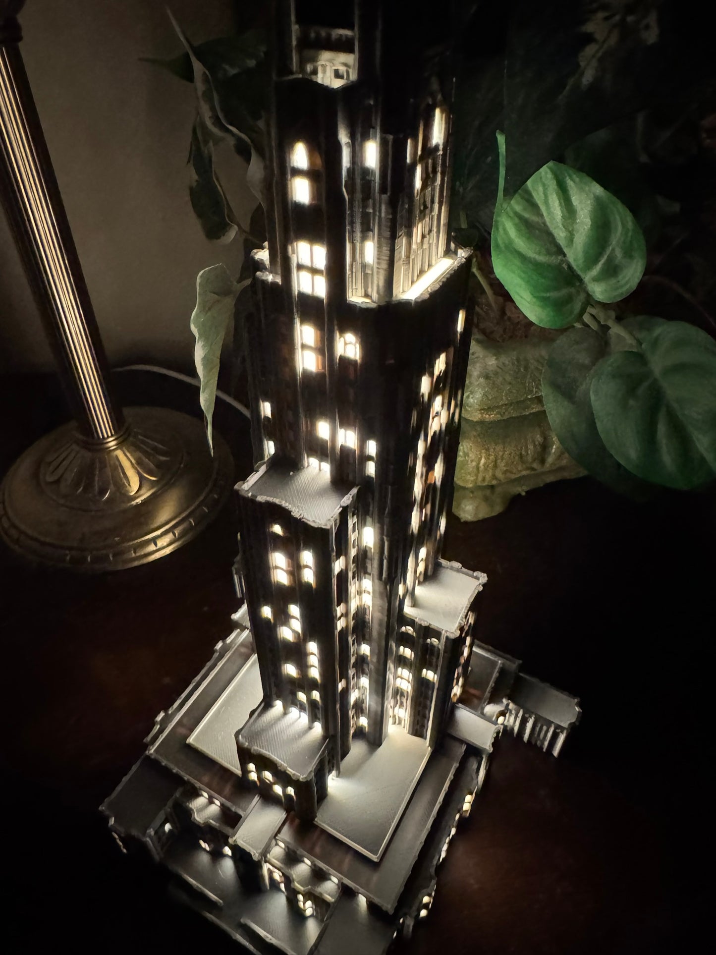 Cathedral of Learning Light Up Model- 3D Printed