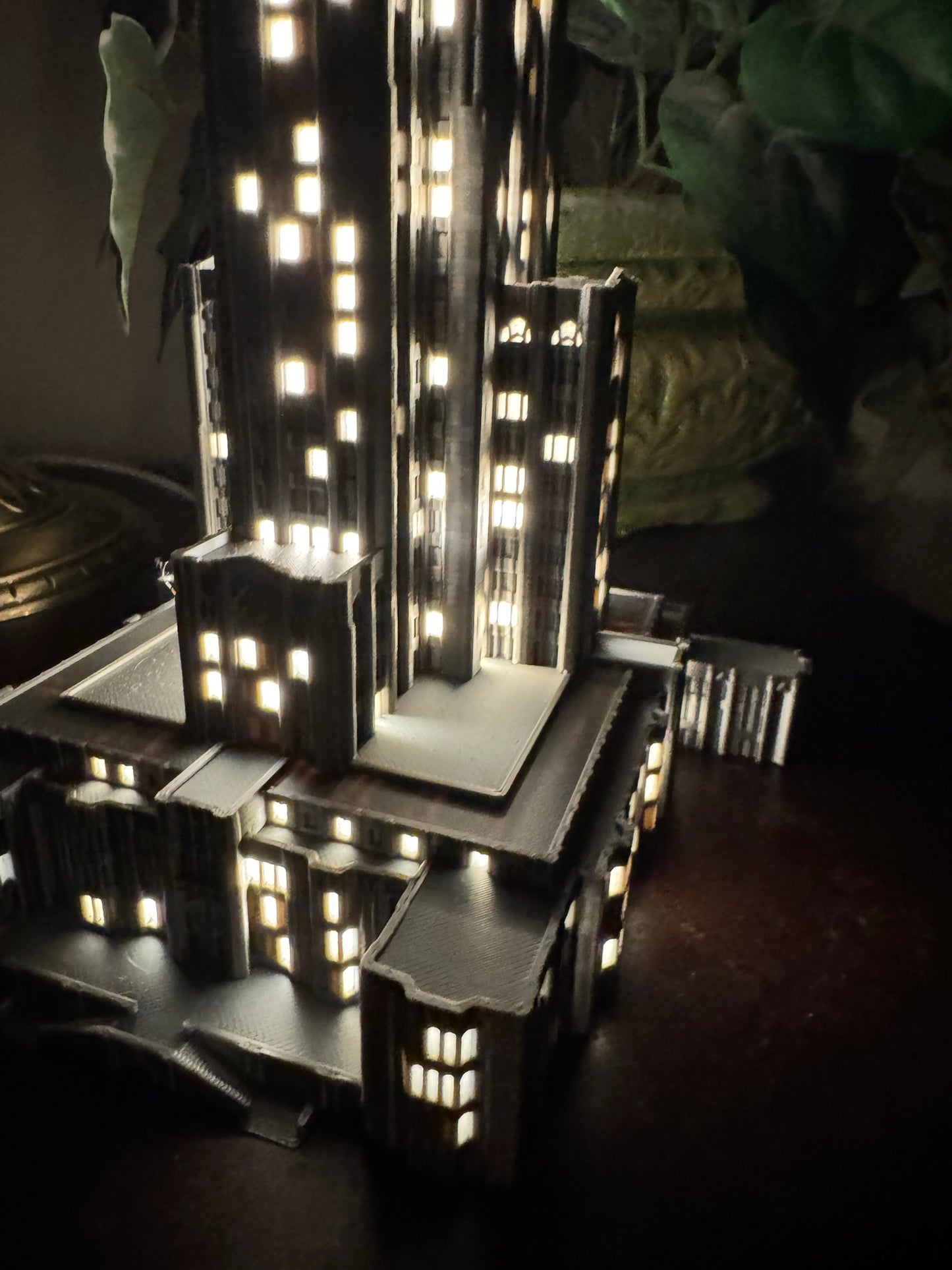 Cathedral of Learning Light Up Model- 3D Printed