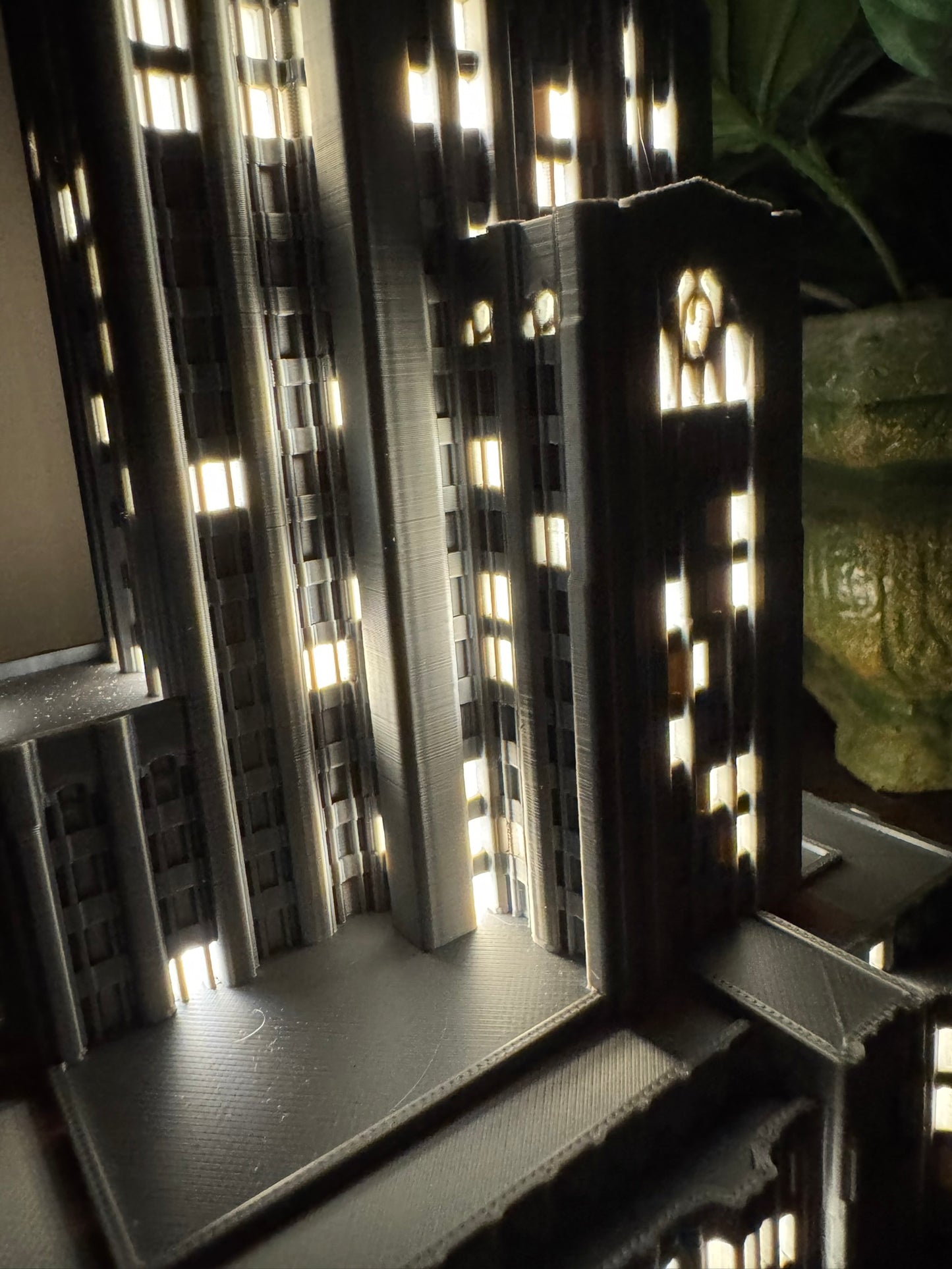Cathedral of Learning Light Up Model- 3D Printed