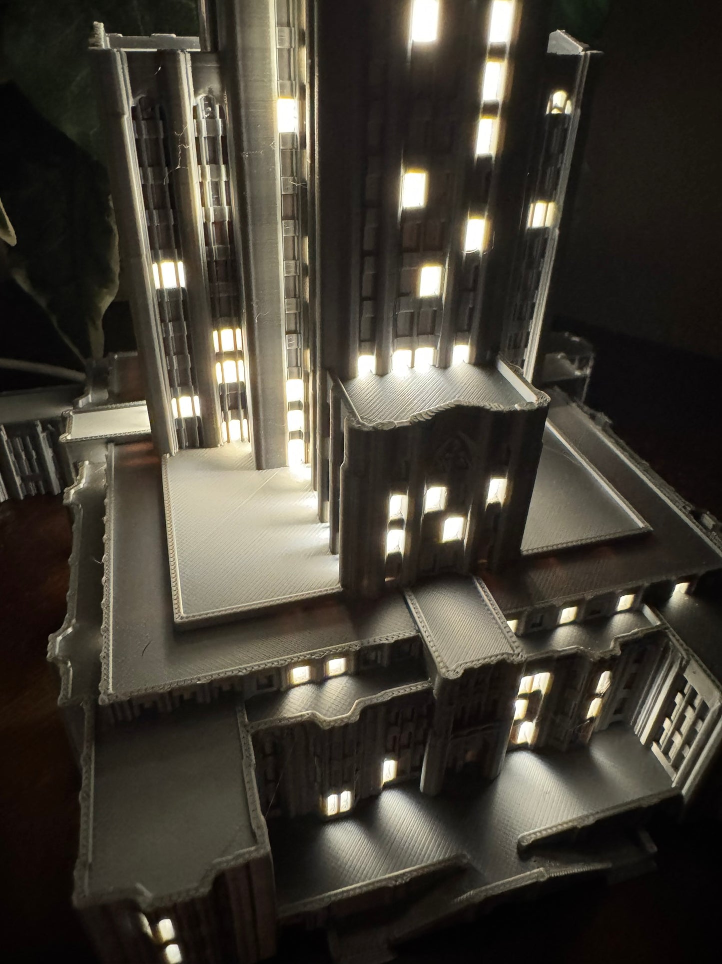 Cathedral of Learning Light Up Model- 3D Printed