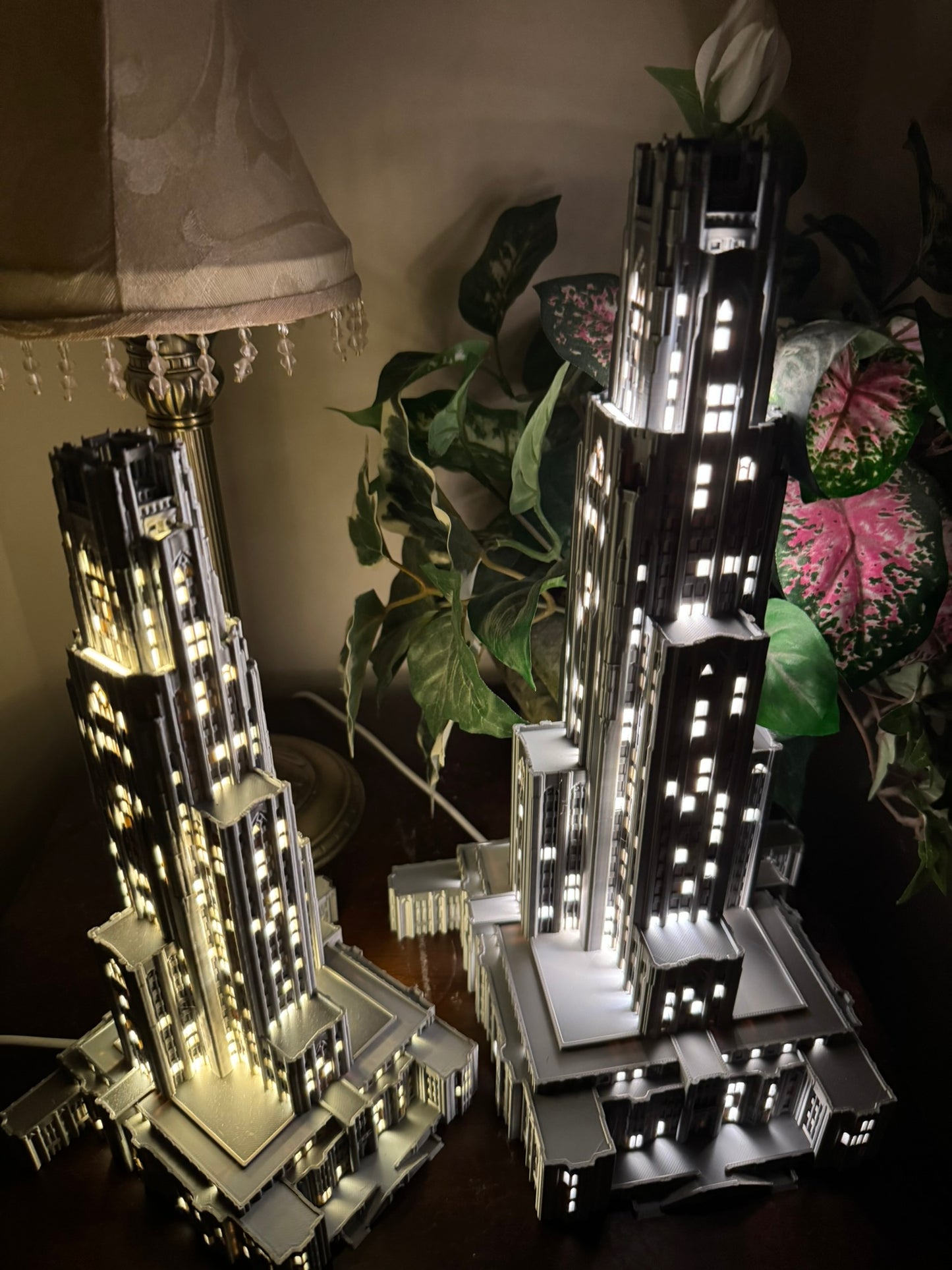 Cathedral of Learning Light Up Model- 3D Printed