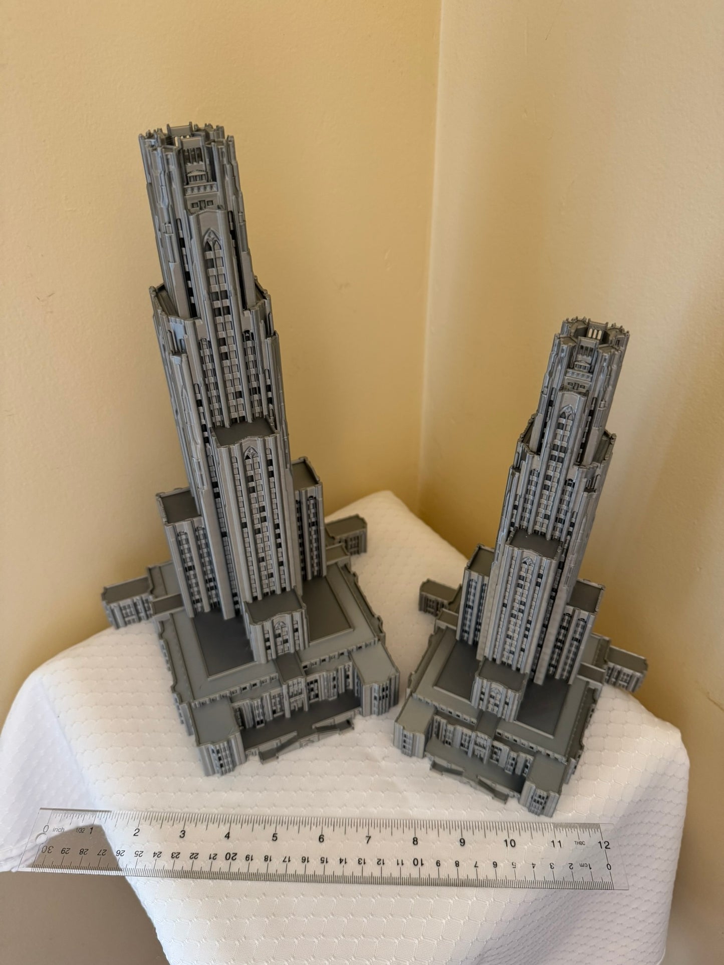 Cathedral of Learning Light Up Model- 3D Printed