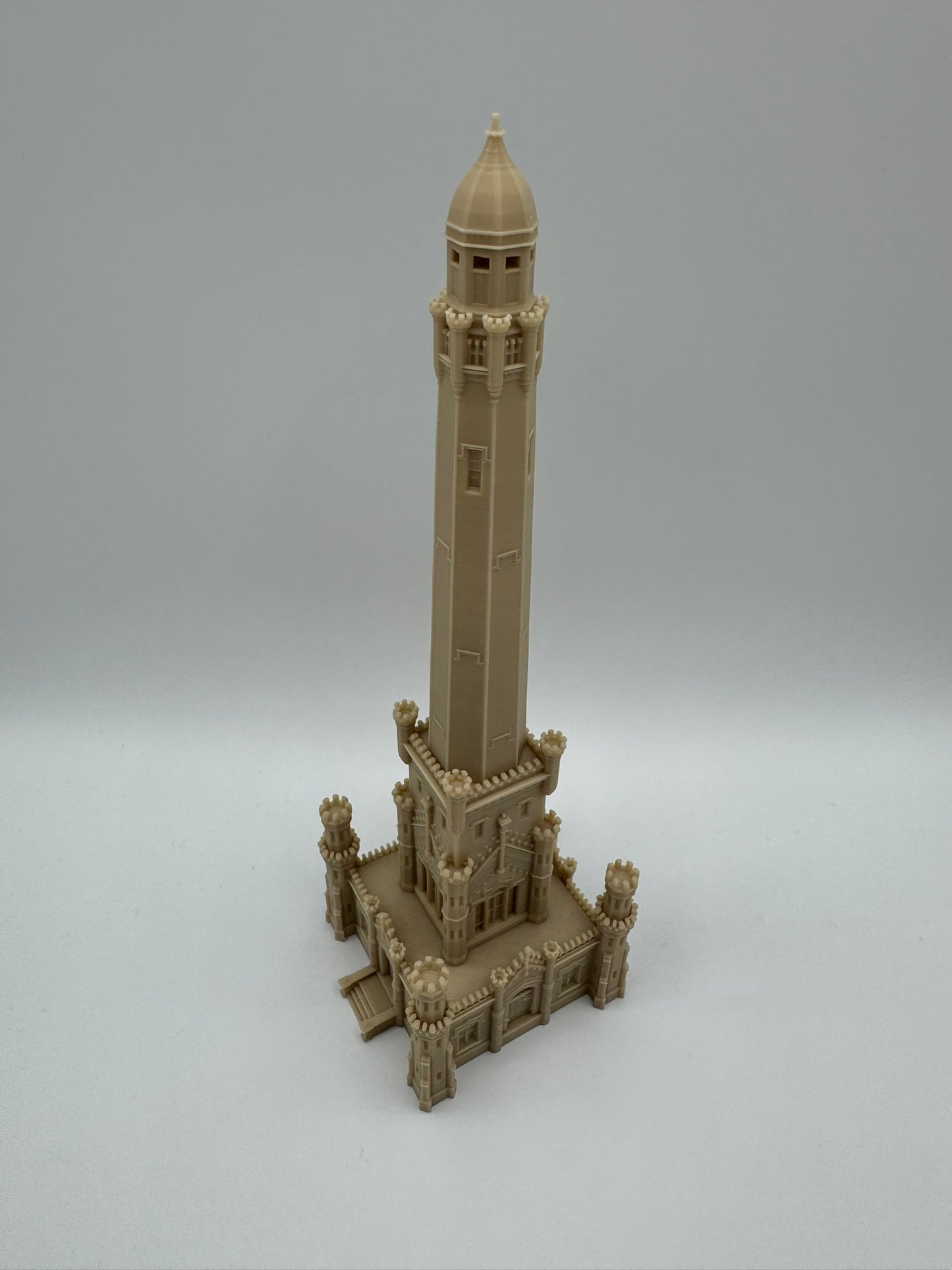 Chicago Water Tower Model- 3D Printed