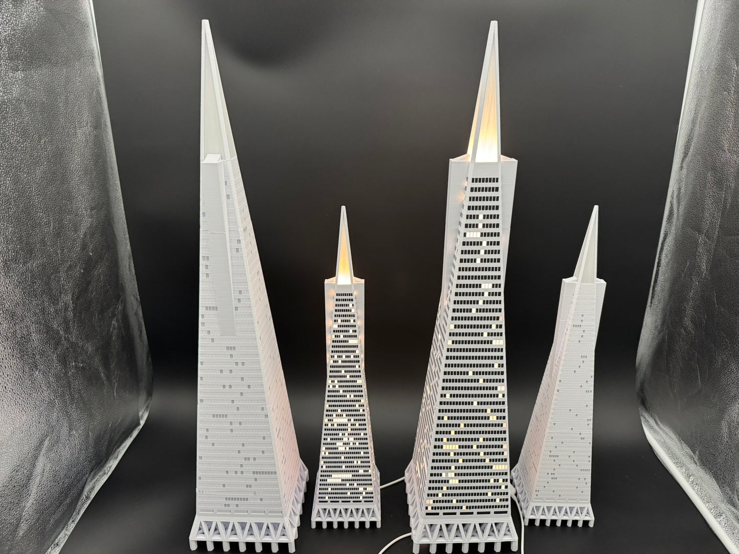 Transamerica Pyramid Light Up Model- 3D Printed