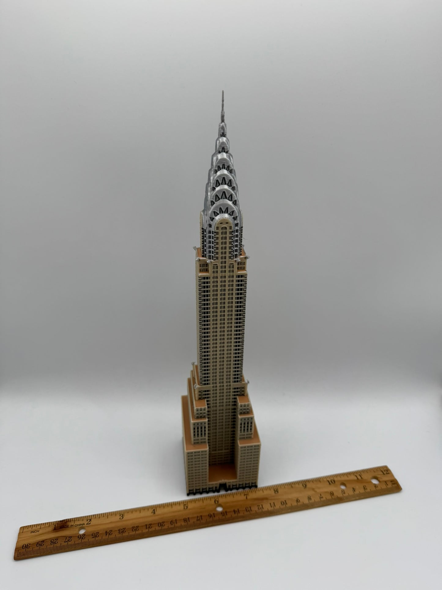 Chrysler Building Model- 3D Printed Full Color