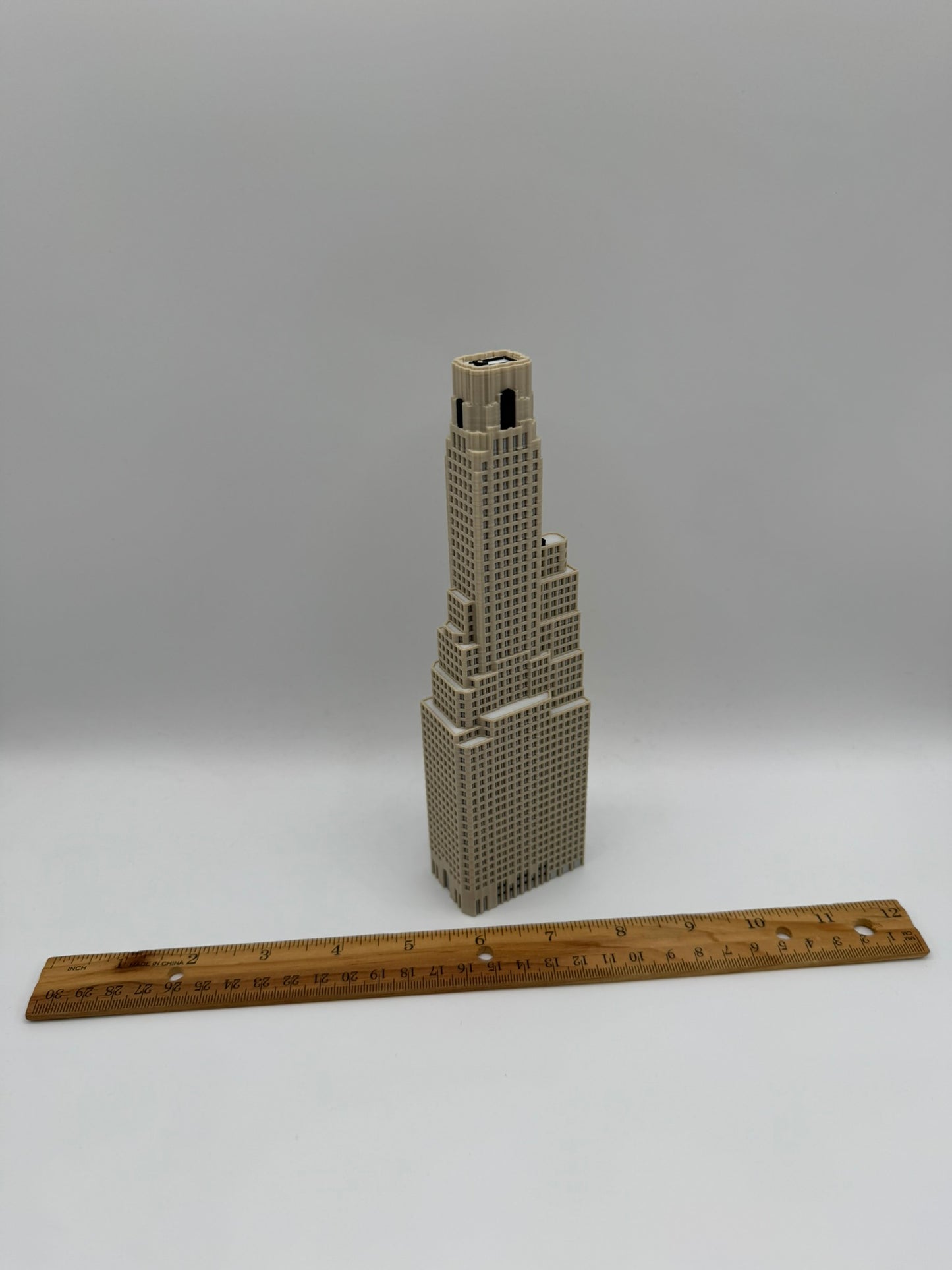 One Wall Street Model- 3D Printed Full Color