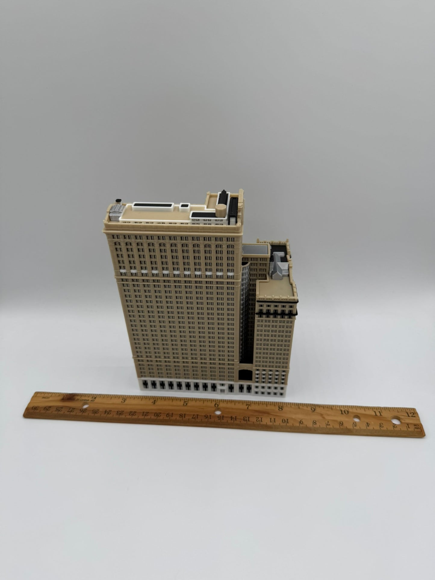 Whitehall Building Model- 3D Printed Full Color