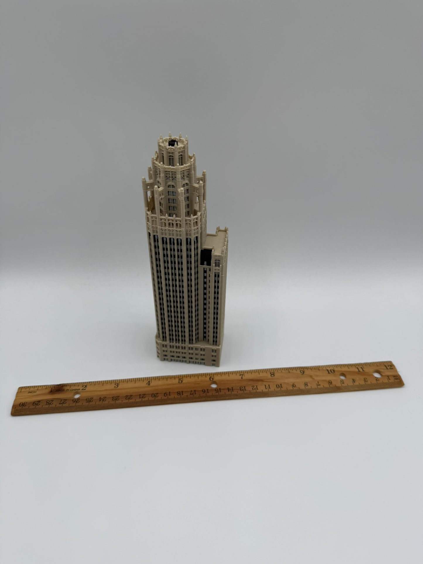 Tribune Tower Model- 3D Printed Full Color