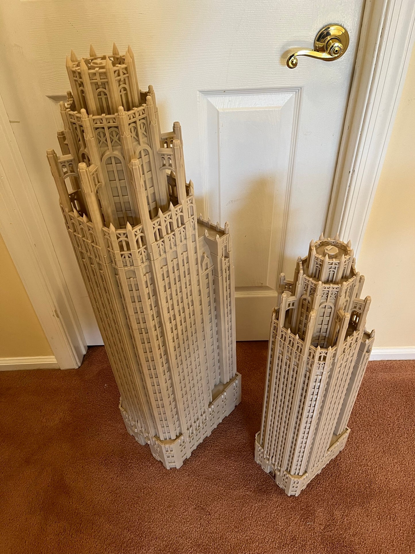 Extra Large Tribune Tower Model- 3D Printed