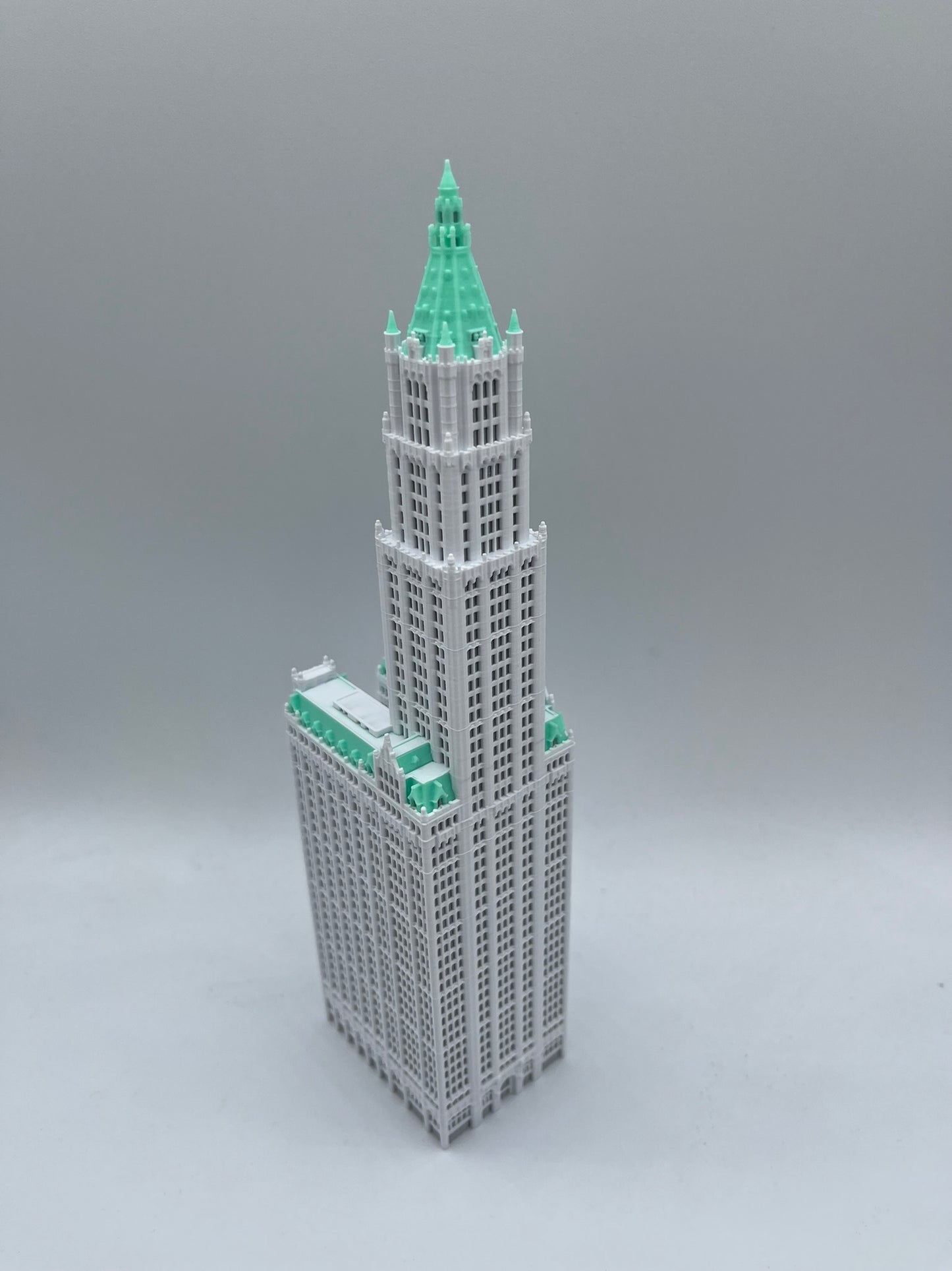 Woolworth Building Model- 3D Printed Full Color