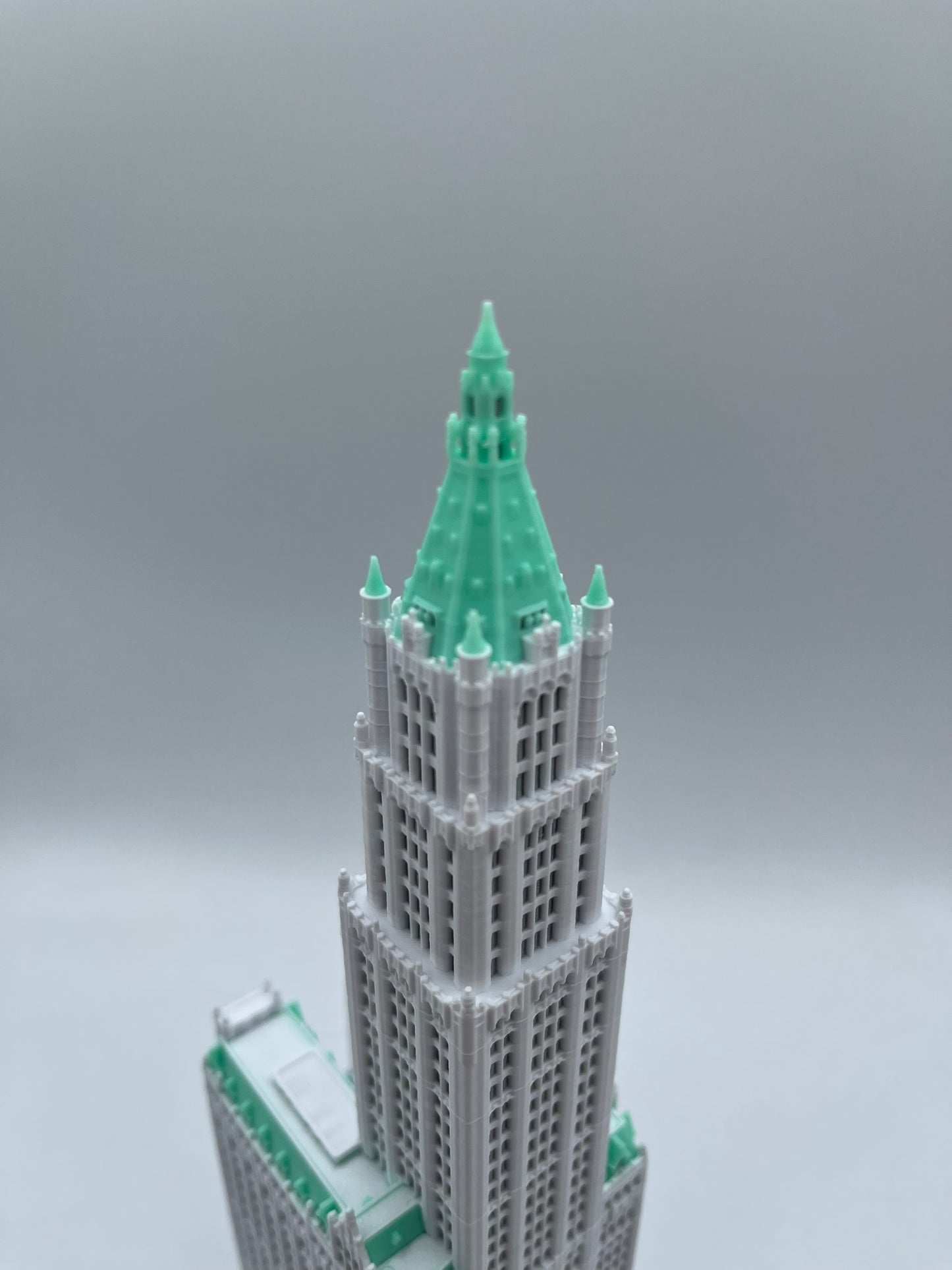 Woolworth Building Model- 3D Printed Full Color