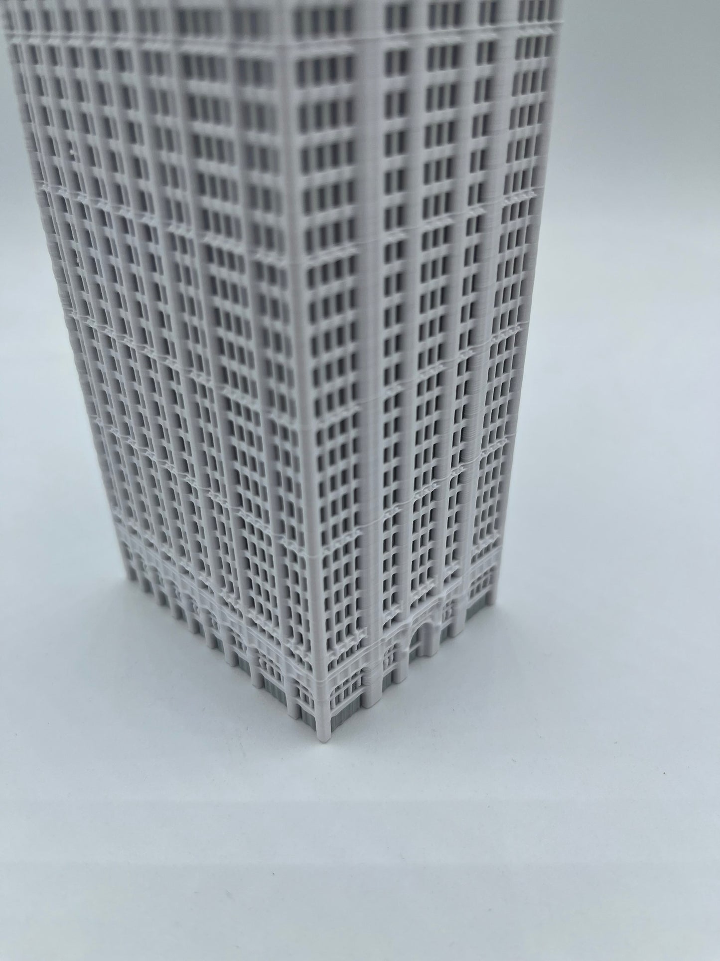 Woolworth Building Model- 3D Printed Full Color