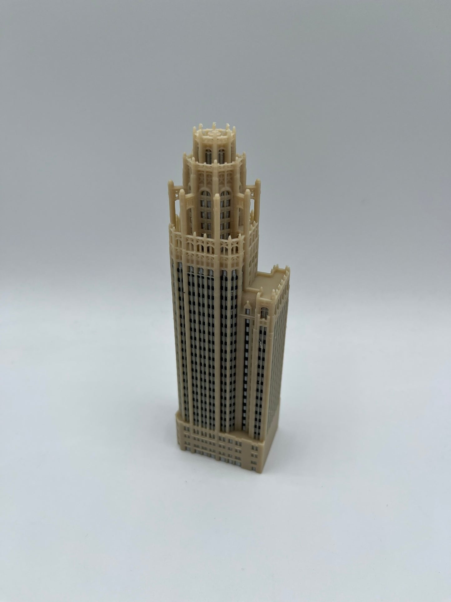 Tribune Tower Model- 3D Printed Full Color