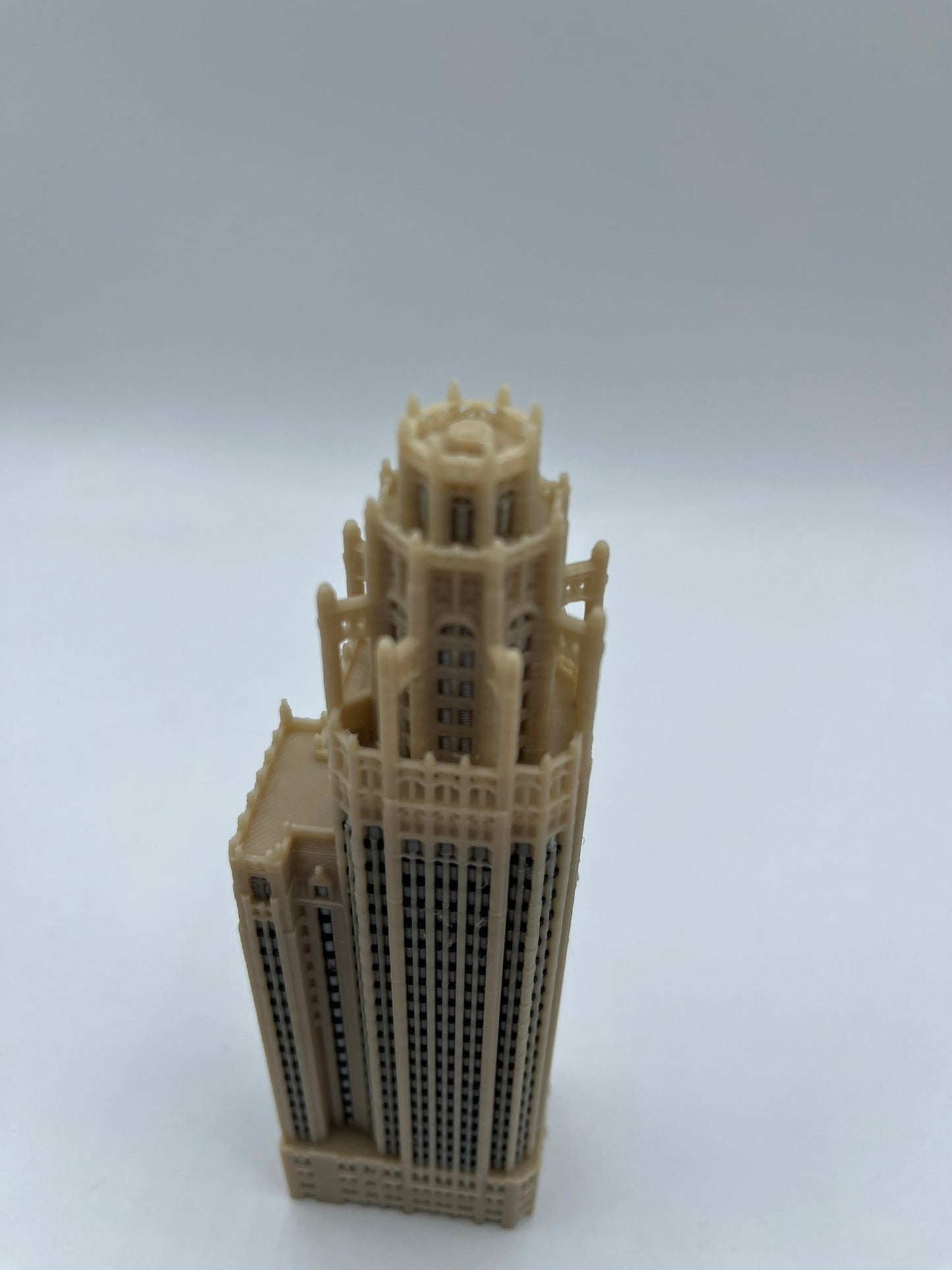 Tribune Tower Model- 3D Printed Full Color