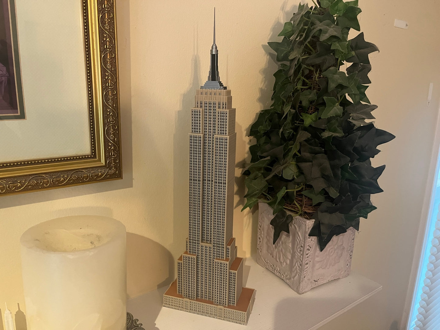 Empire State Building Model- 3D Printed Full Color