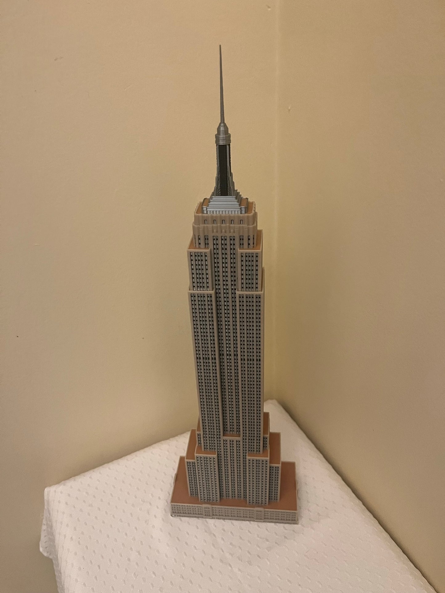 Empire State Building Model- 3D Printed Full Color