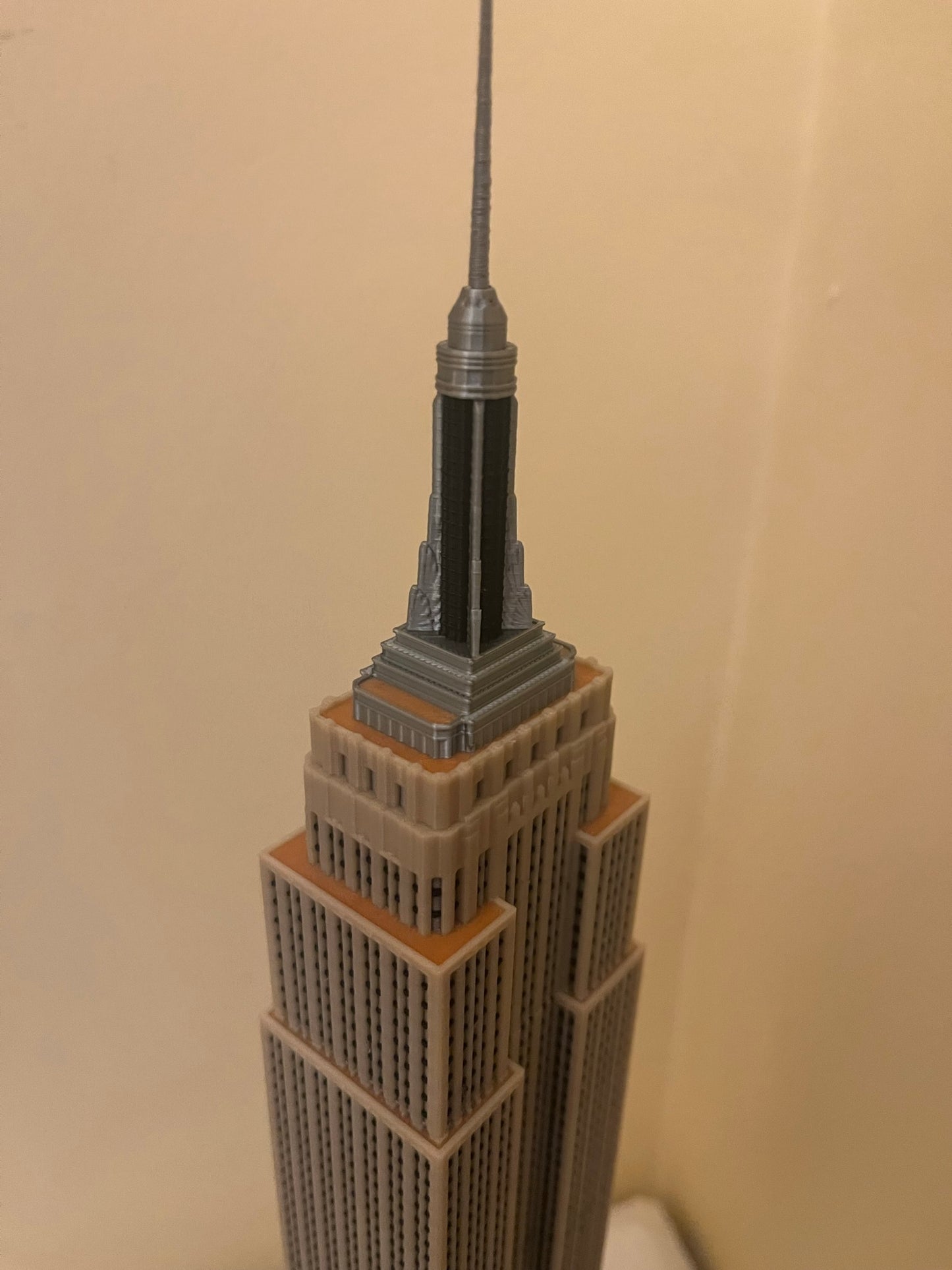 Empire State Building Model- 3D Printed Full Color