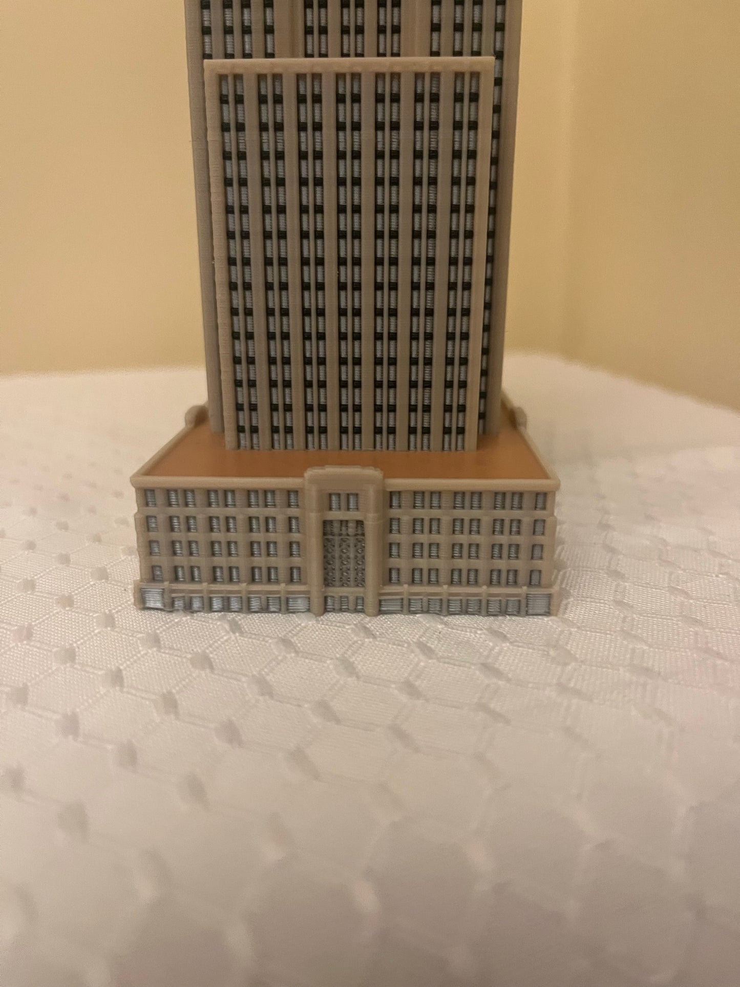 Empire State Building Model- 3D Printed Full Color