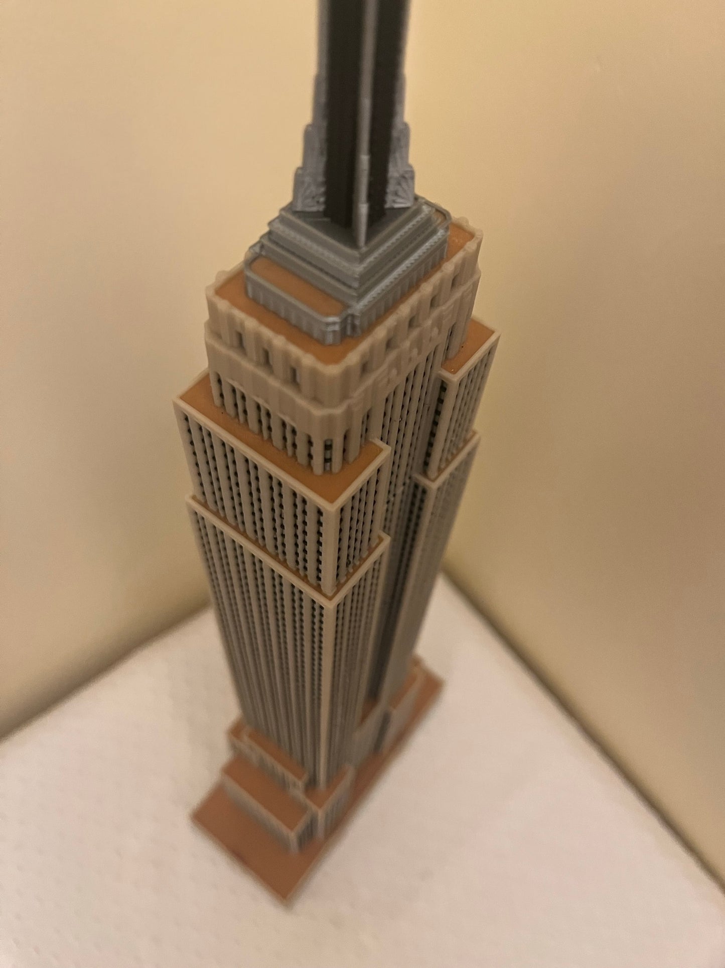 Empire State Building Model- 3D Printed Full Color