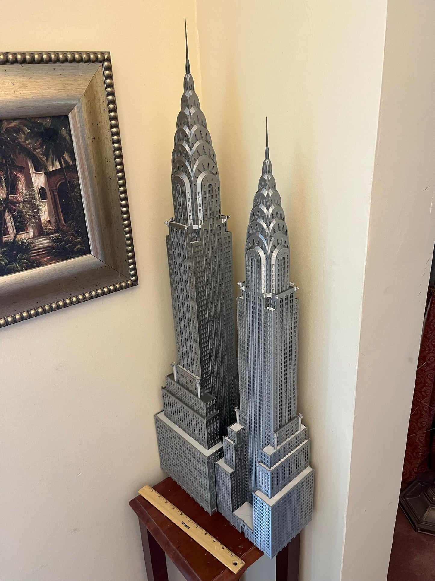 Extra Large Chrysler Building Model- 3D Printed