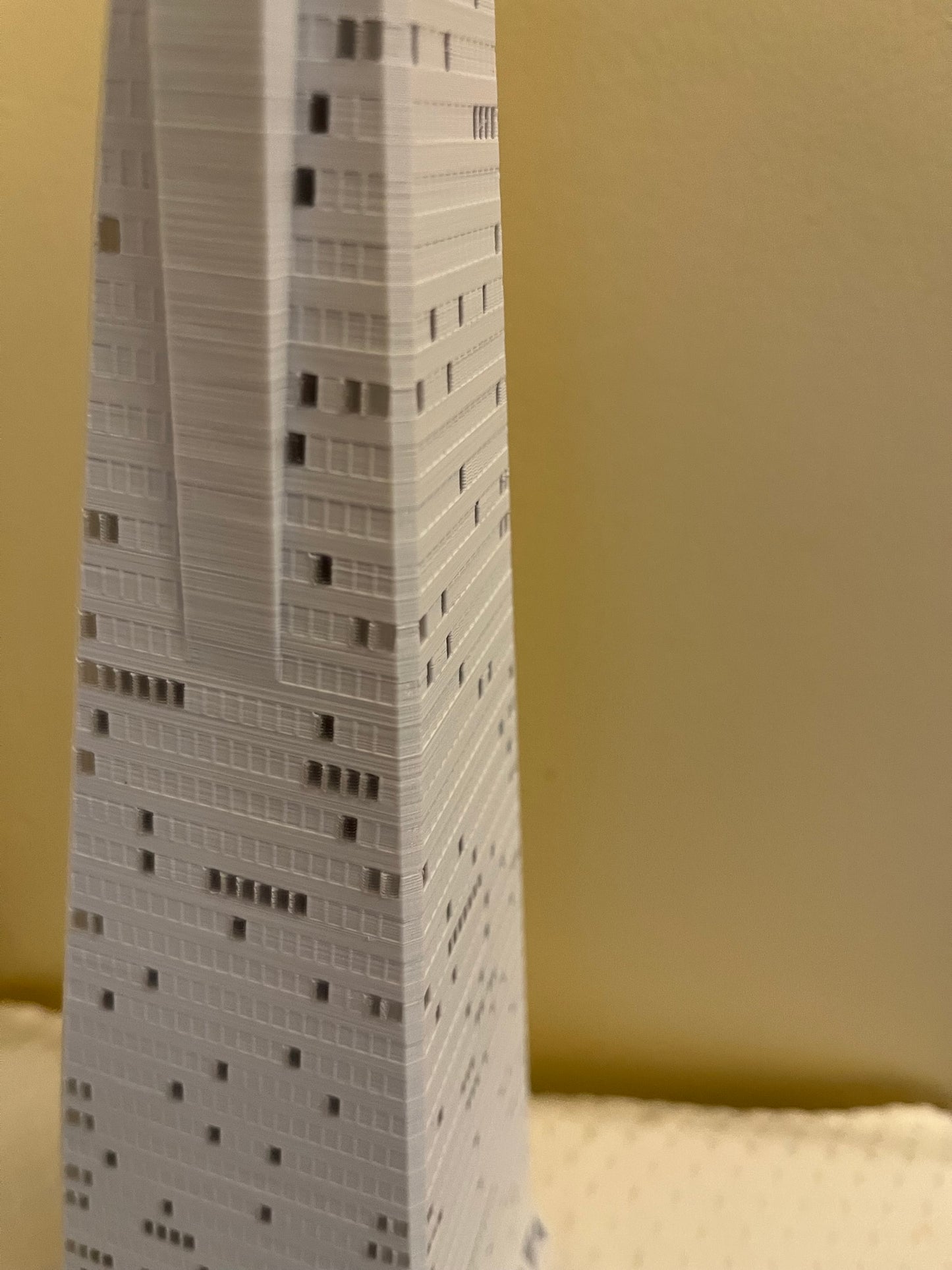 Transamerica Pyramid Light Up Model- 3D Printed