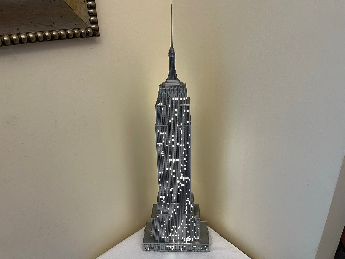 Empire State Building Light Up Model- 3D Printed