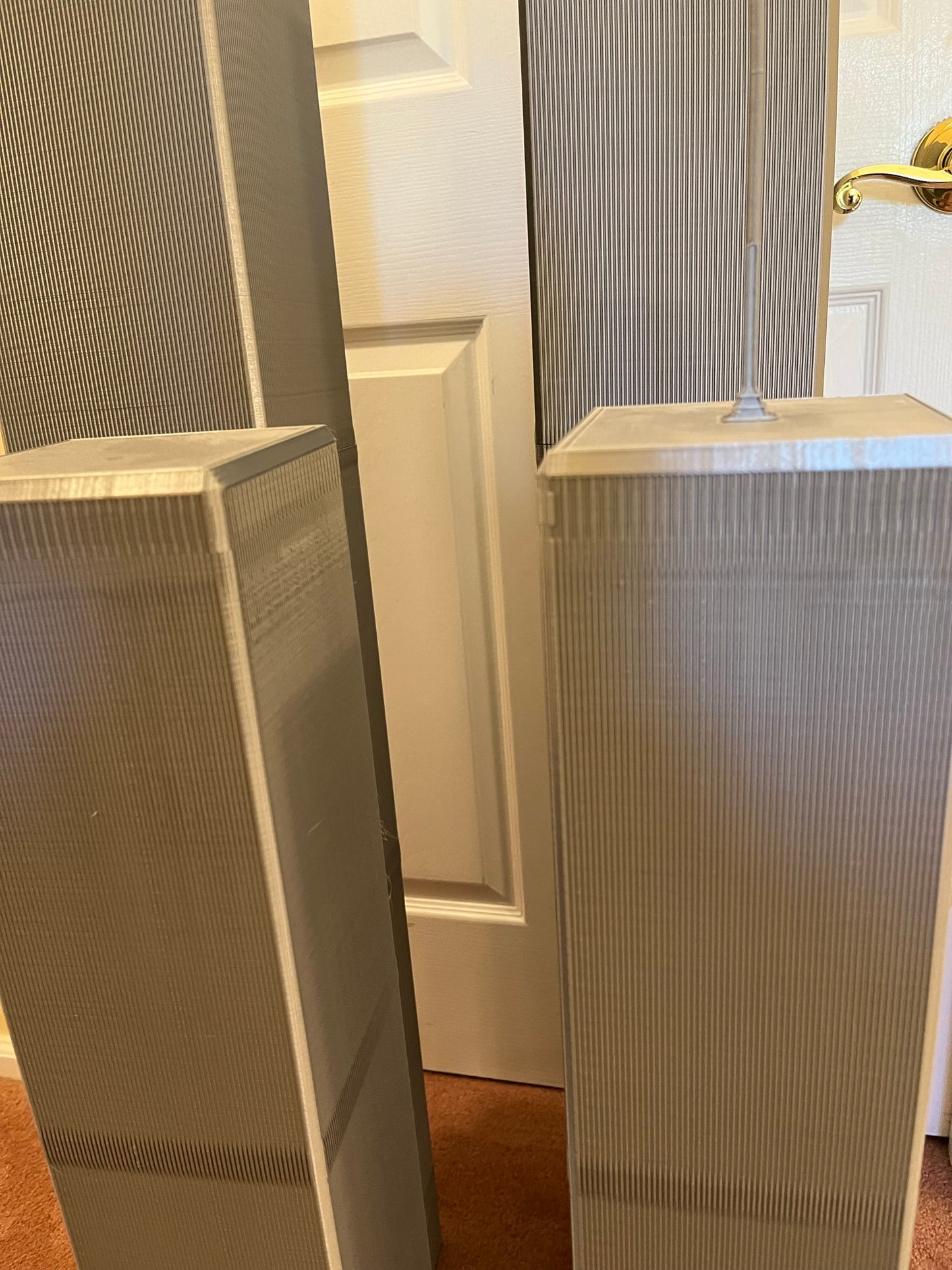Extra Large Twin Towers Model- 3D Printed
